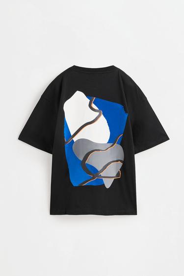 Printed T-shirt — BLACK 7