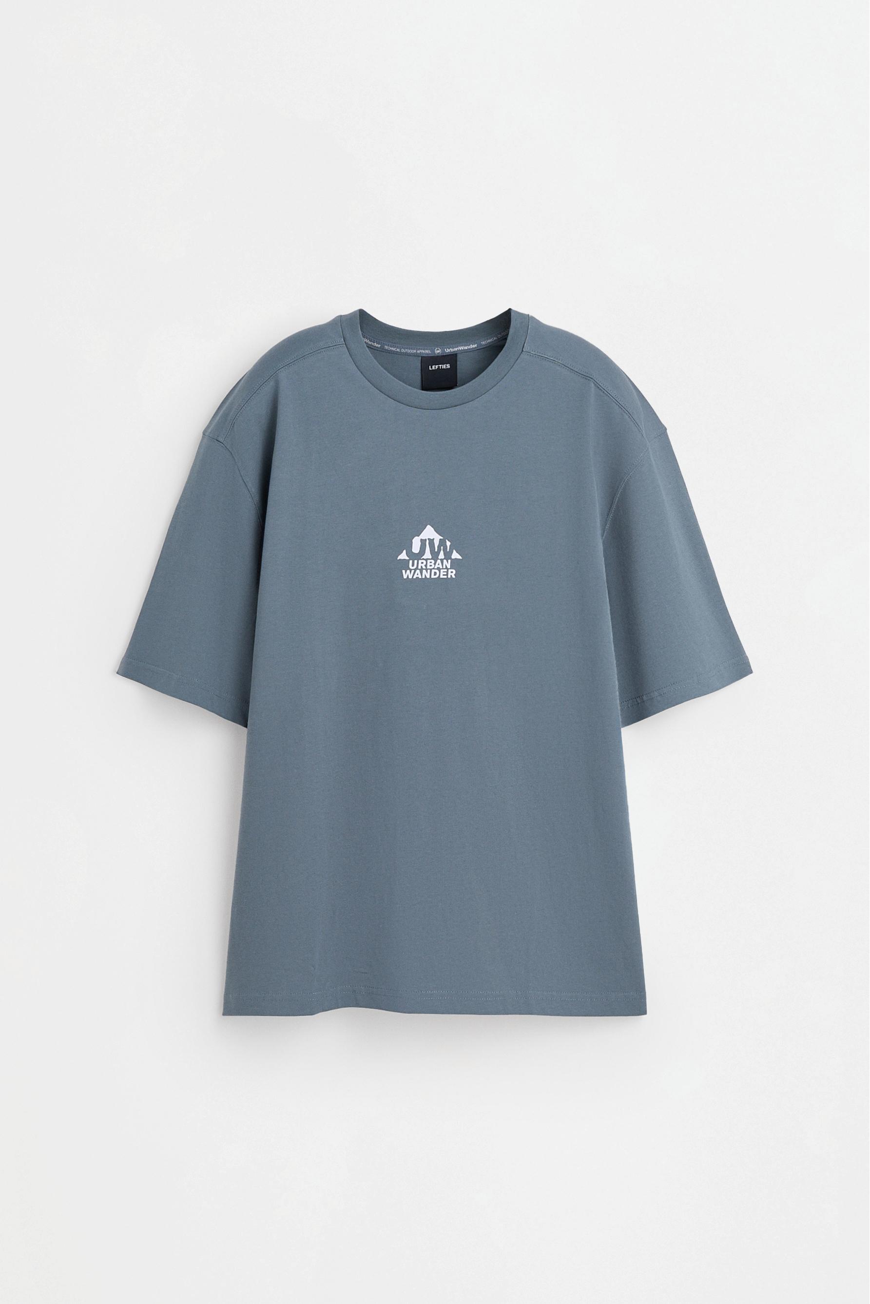 Printed T-shirt — EMERALD GREEN