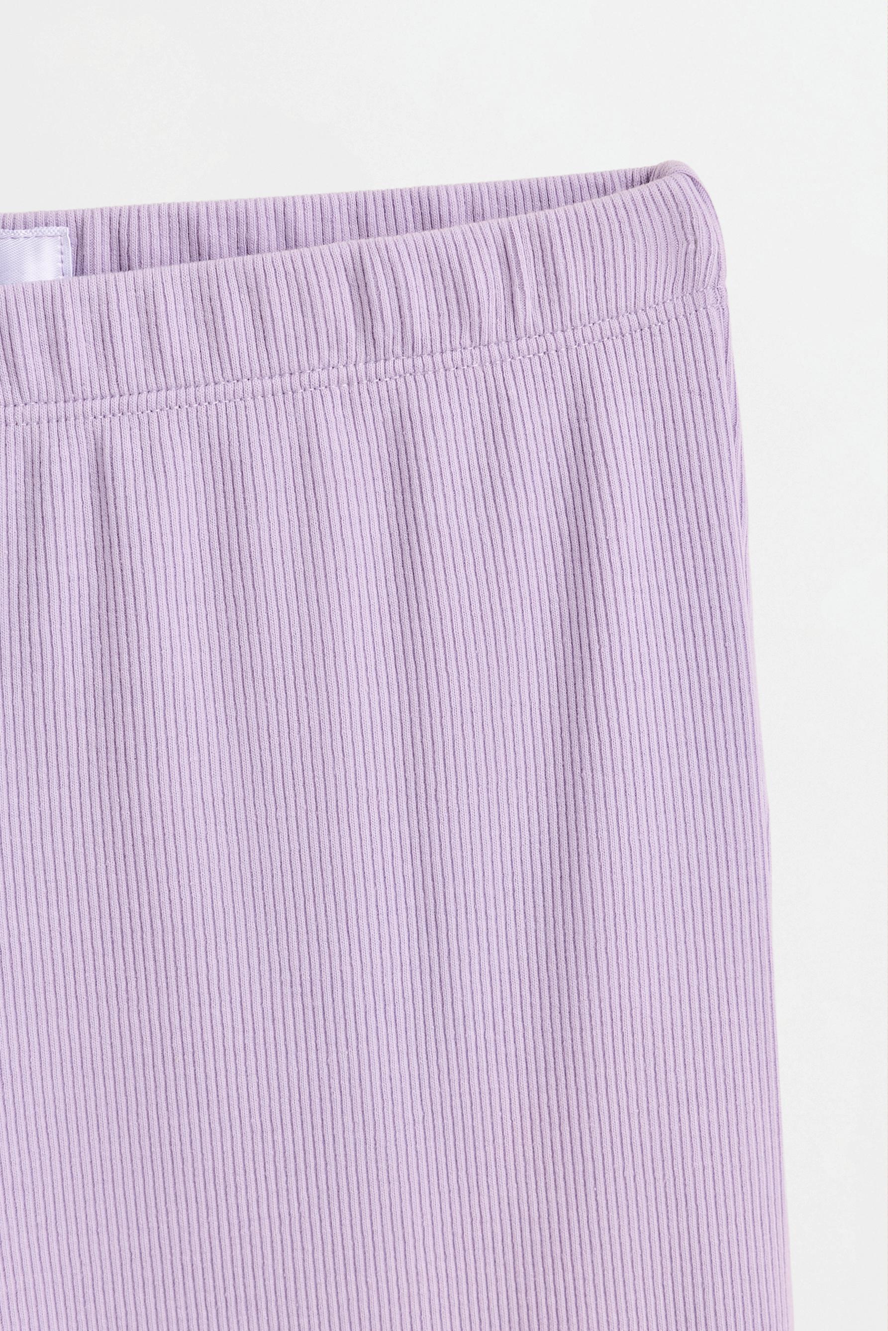 Sweatshirt and bell bottom leggings set — PALE GREY