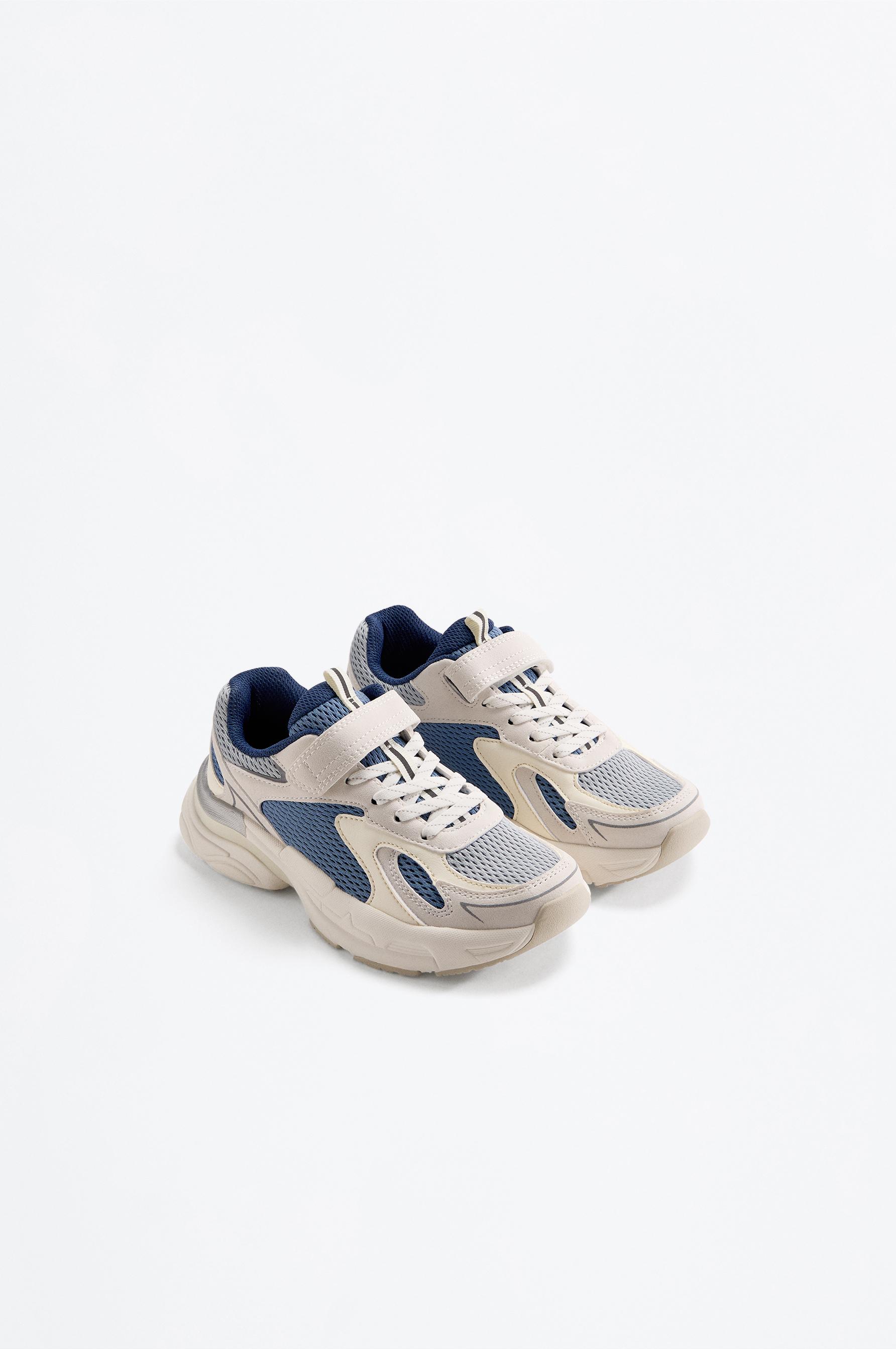 Multi-piece trainers — ECRU
