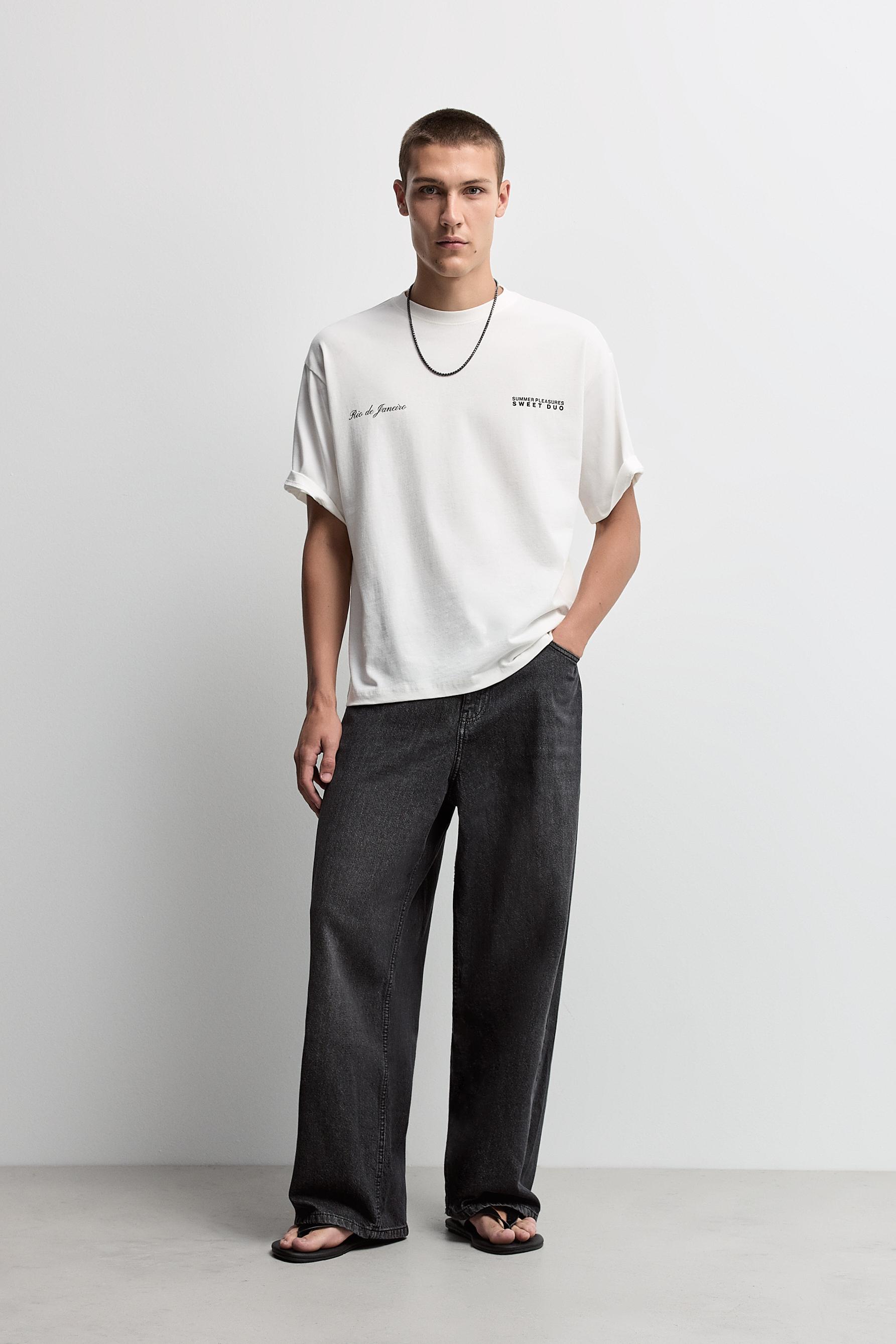 Cherry print T-shirt — WHITE