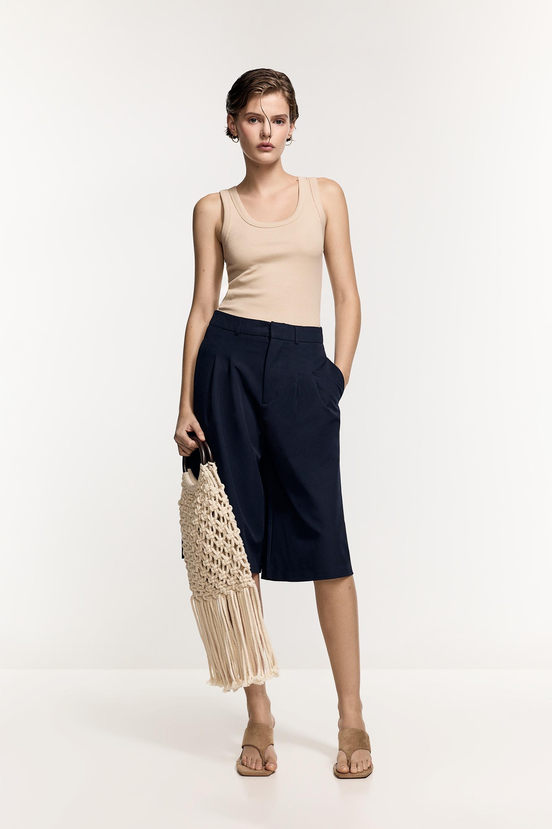 Racerback top — BEIGE