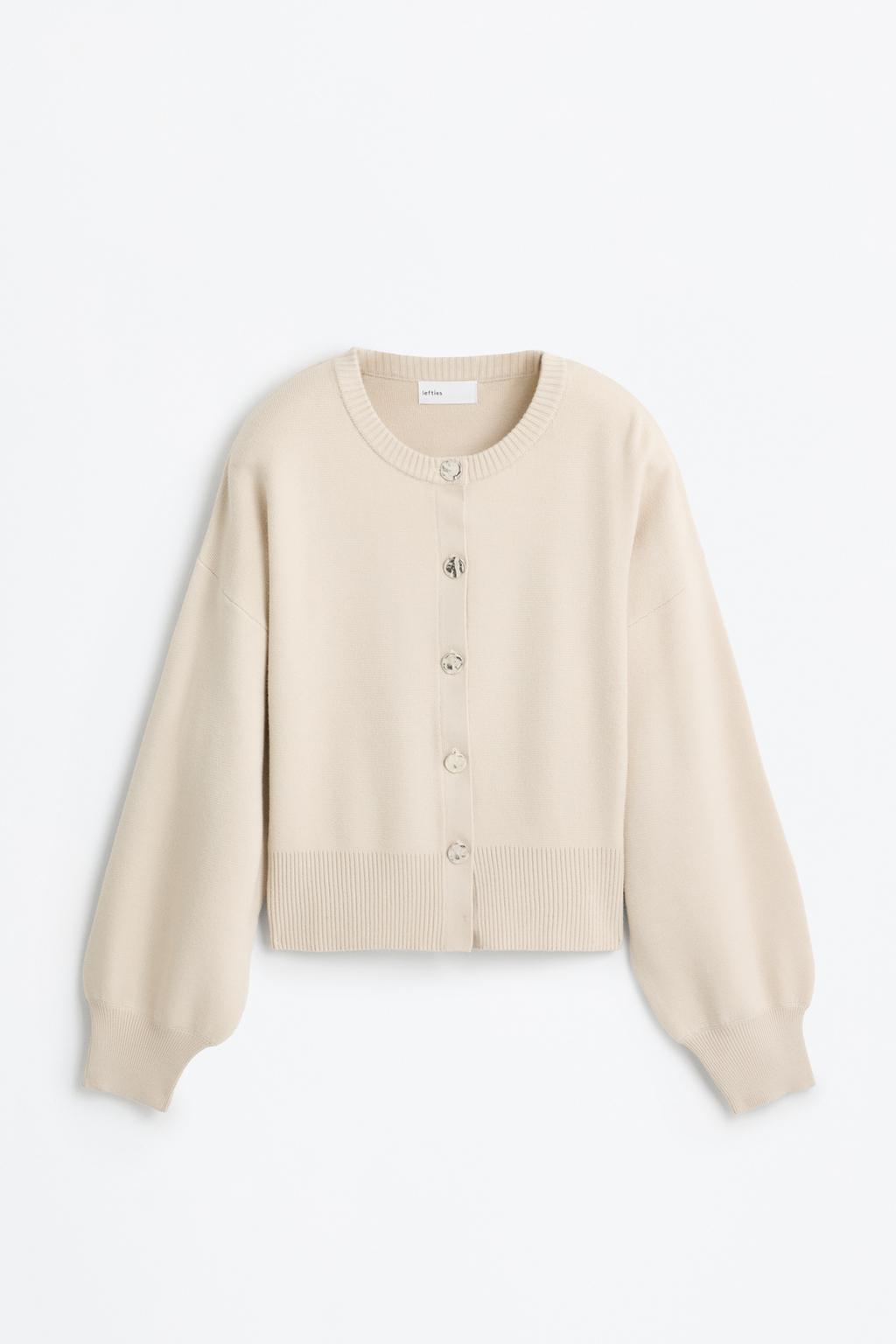 Chaqueta punto botones
