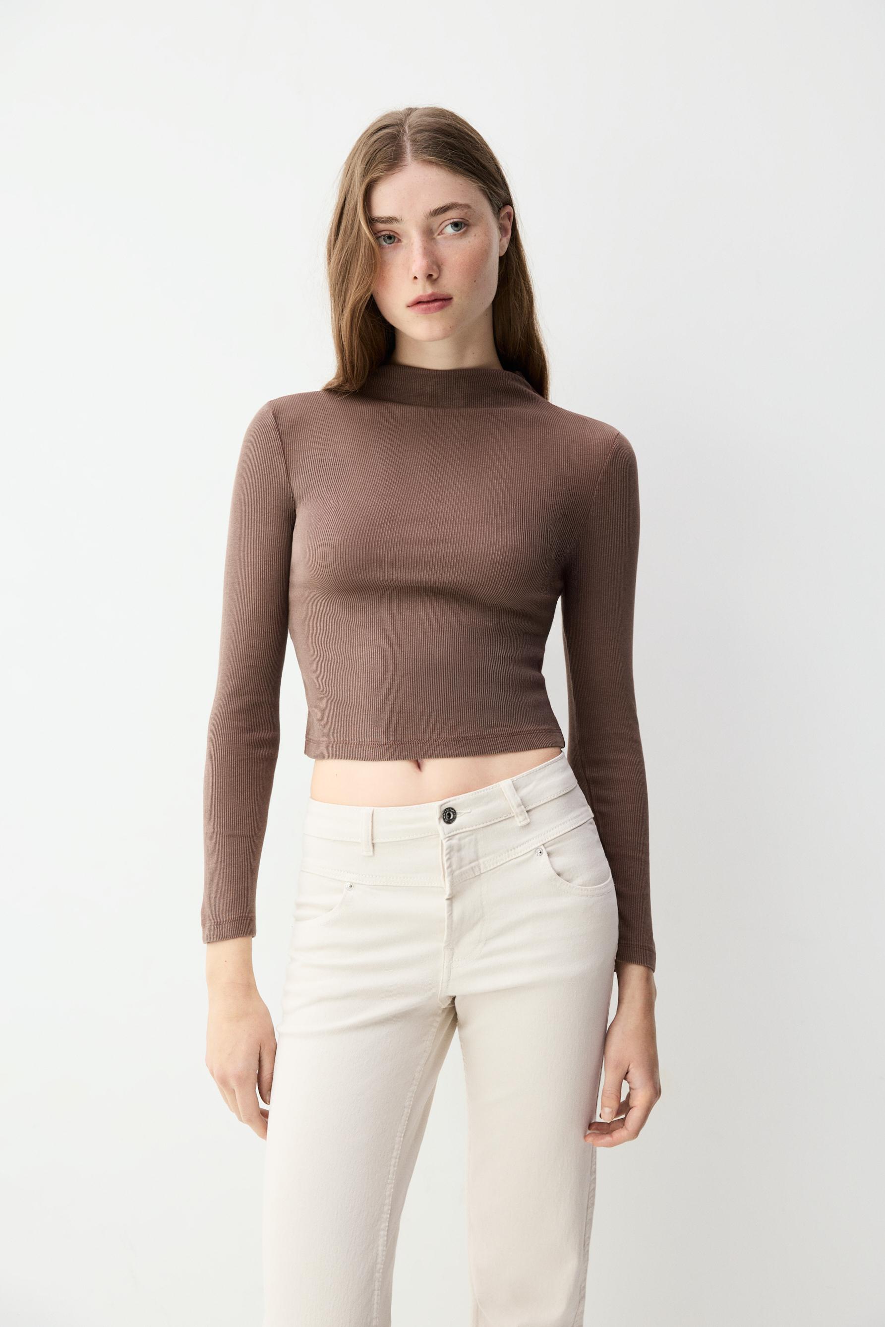 Camiseta cuello perkins