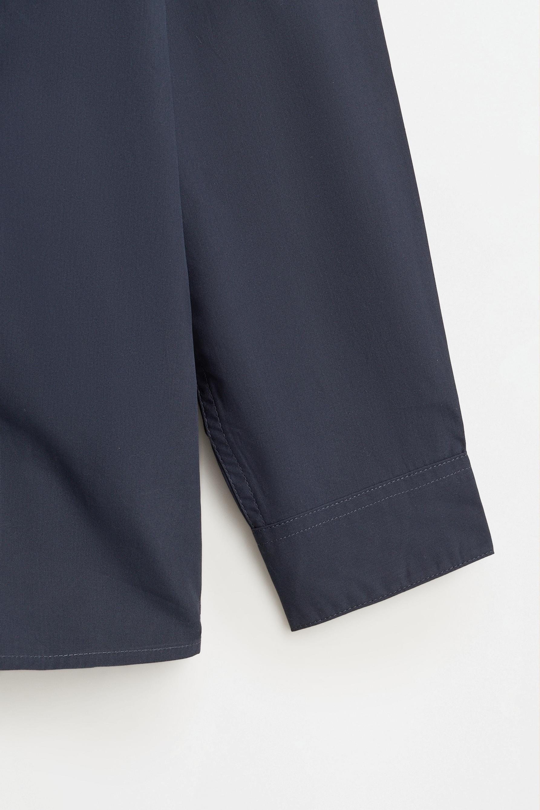 Poplin shirt — NAVY