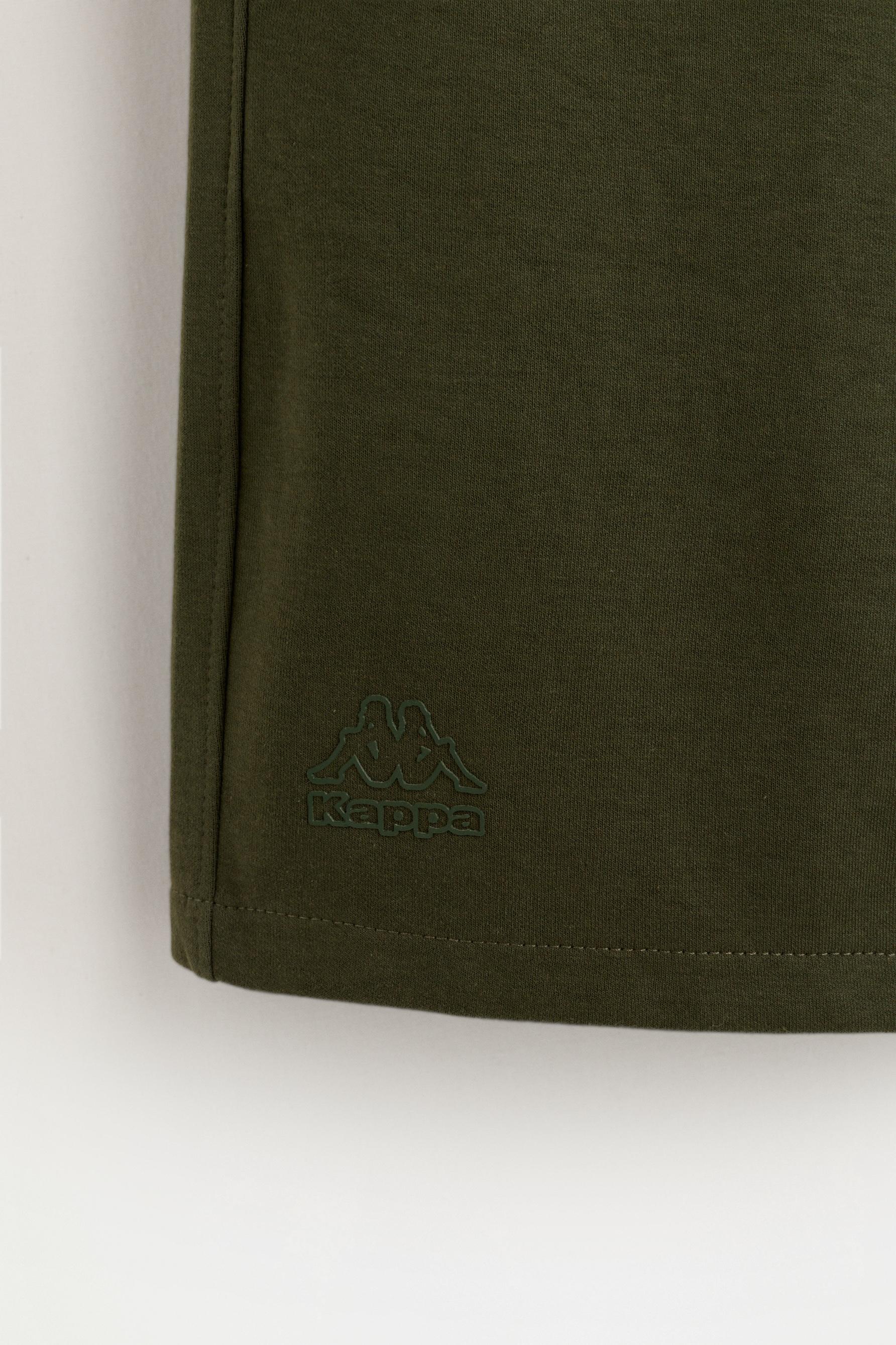 Kappa x Lefties tracksuit Bermuda shorts — DARK KHAKI