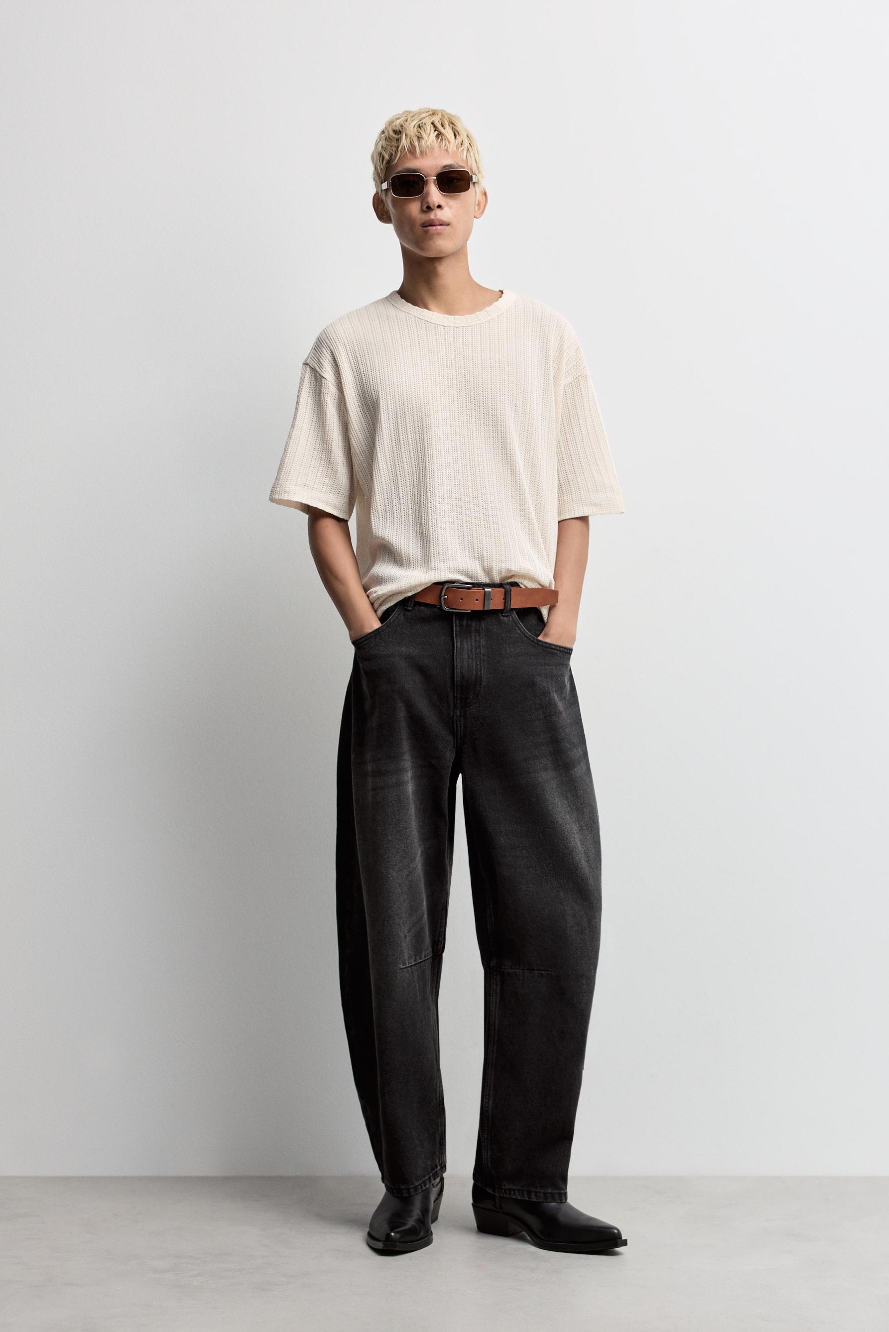 Texture T-shirt — BUTTER