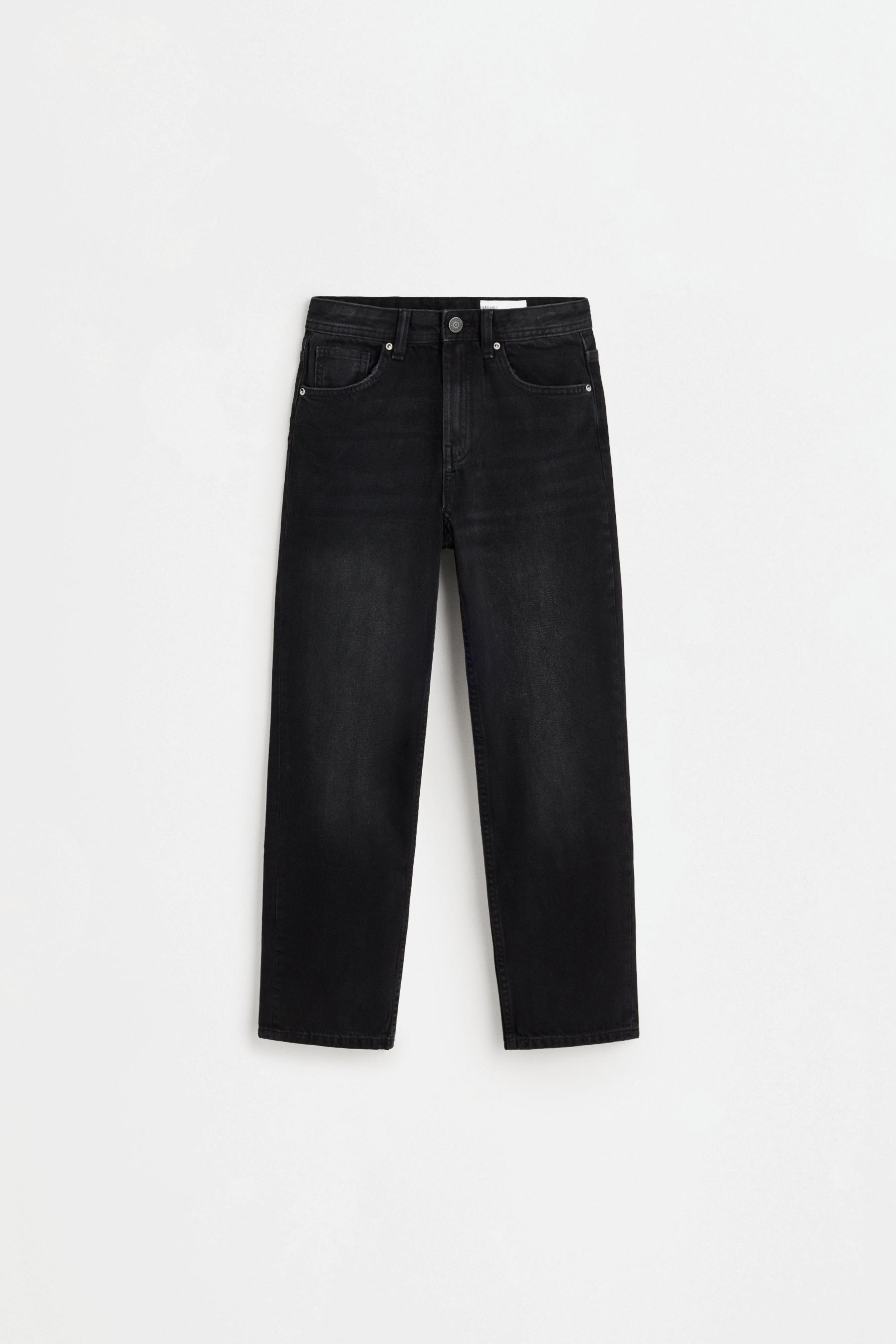 Relaxed fit jeans — BLACK