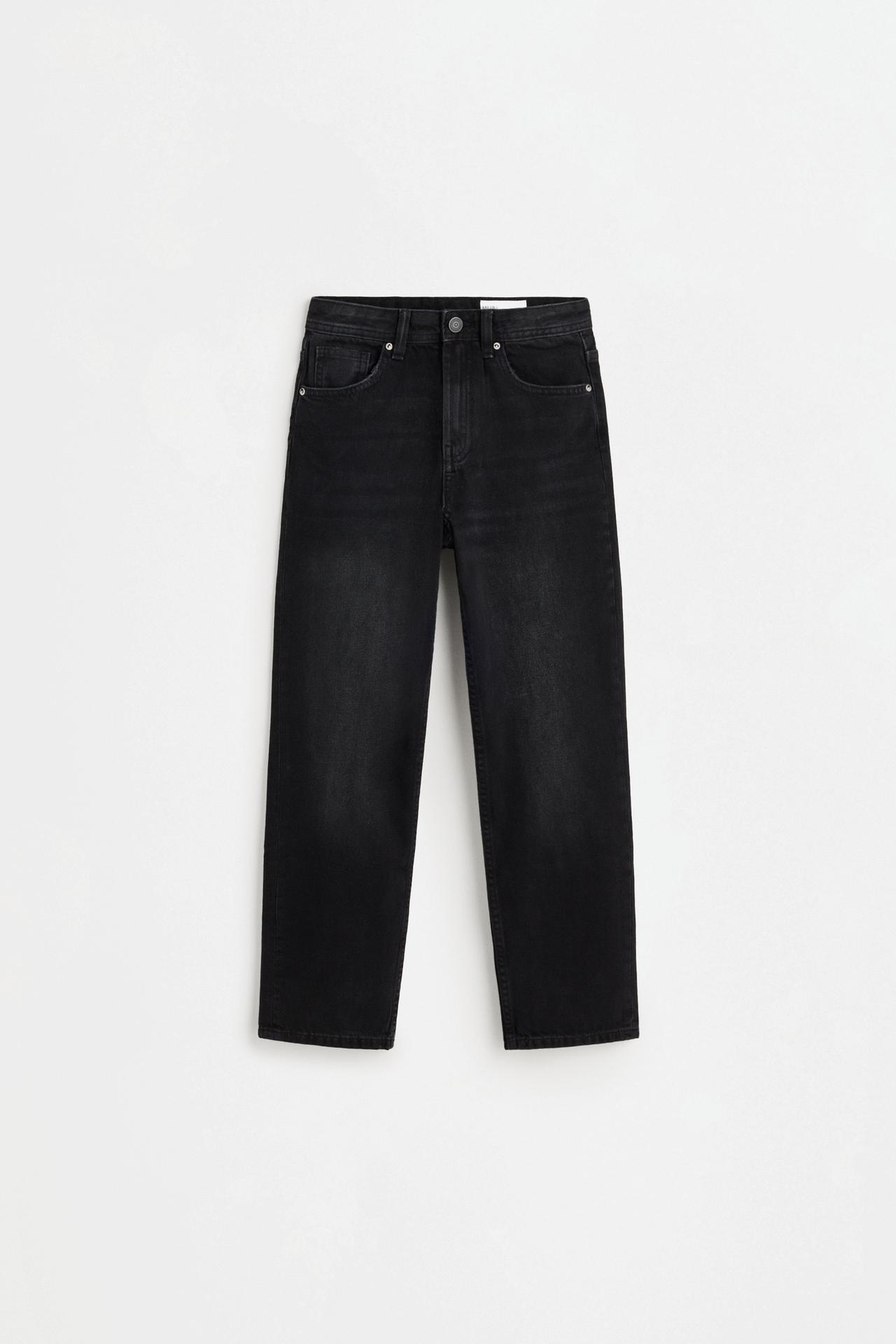 Relaxed fit jeans — BLACK