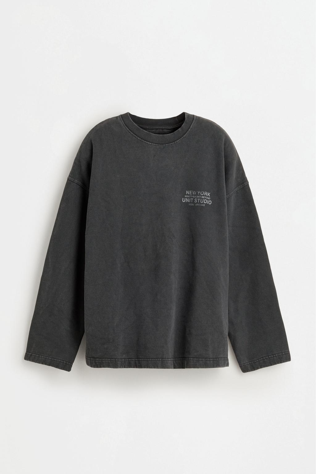 Lefties Faded-effect text sweatshirt