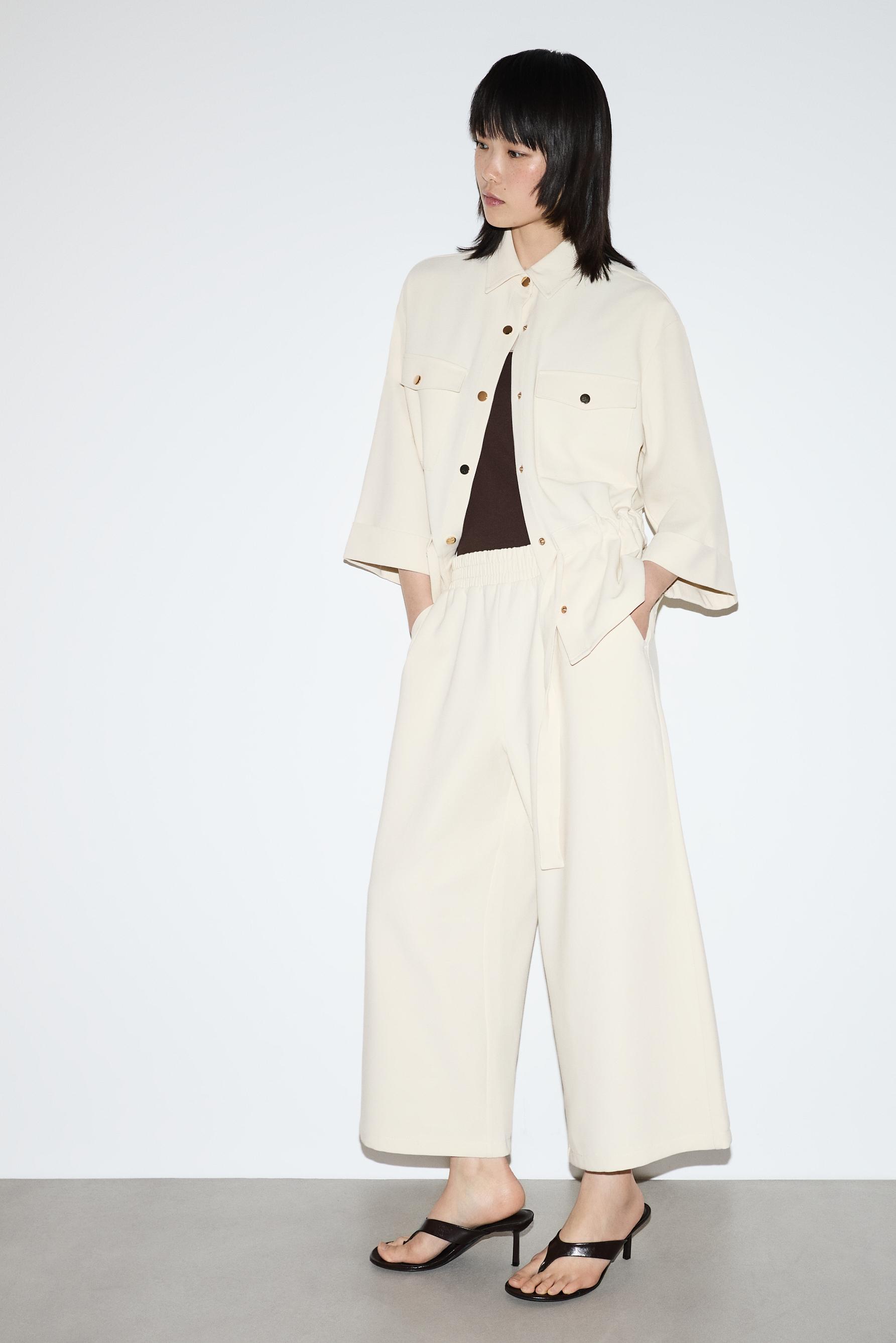 Culotte joggers — SAND
