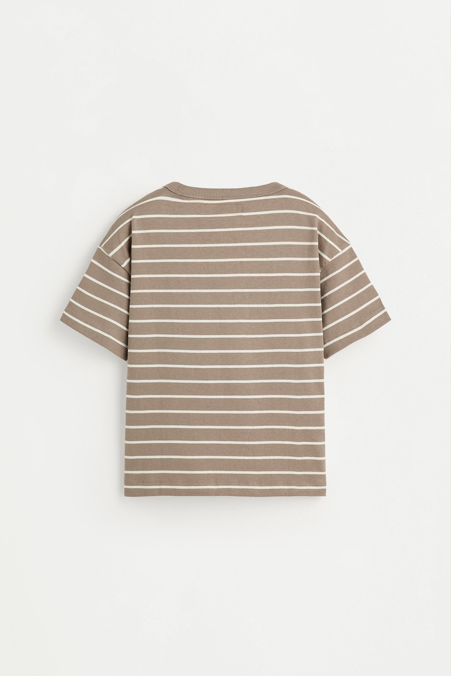 Heavy striped T-shirt — OCHRE