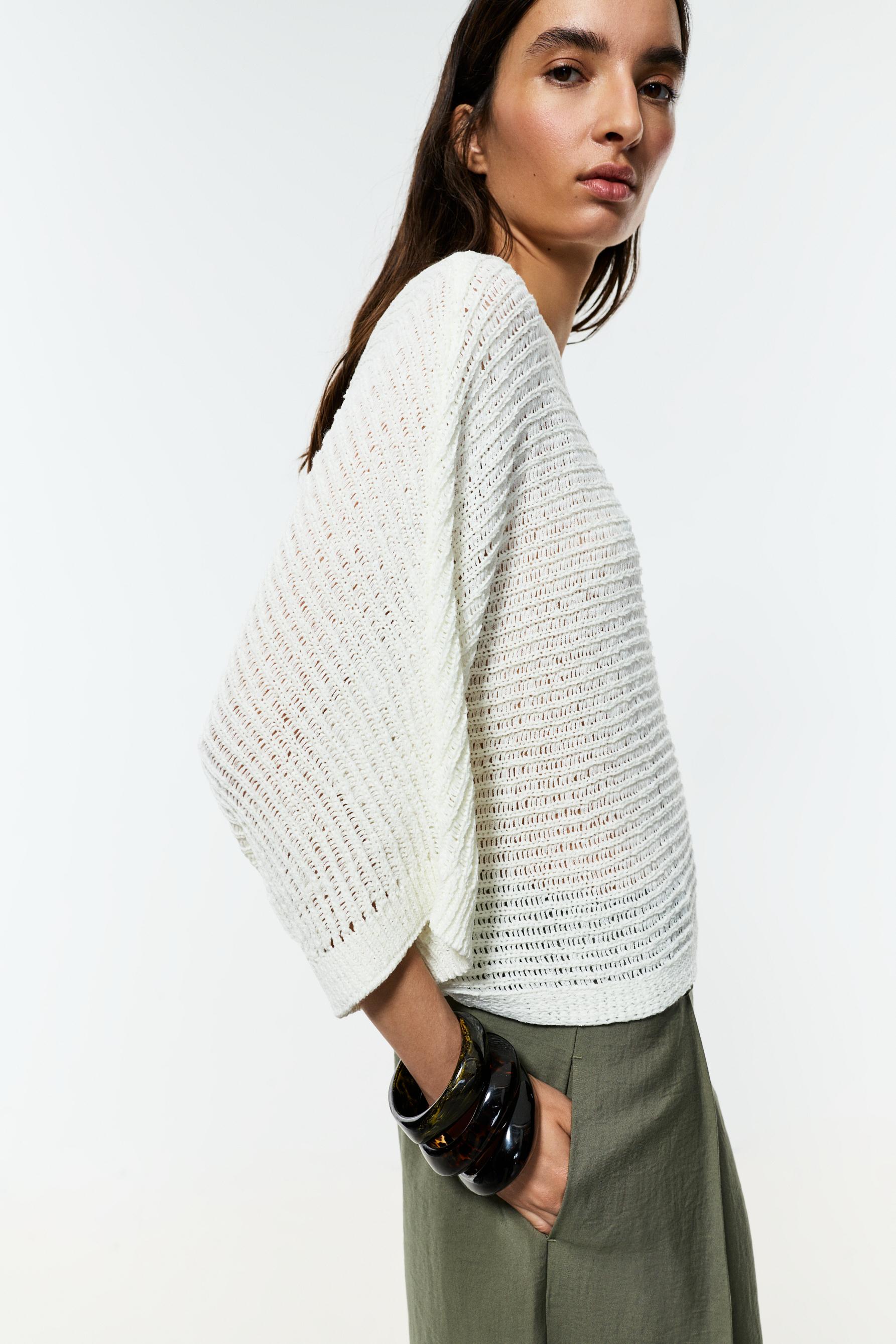 Oversize knit sweater — HIELO