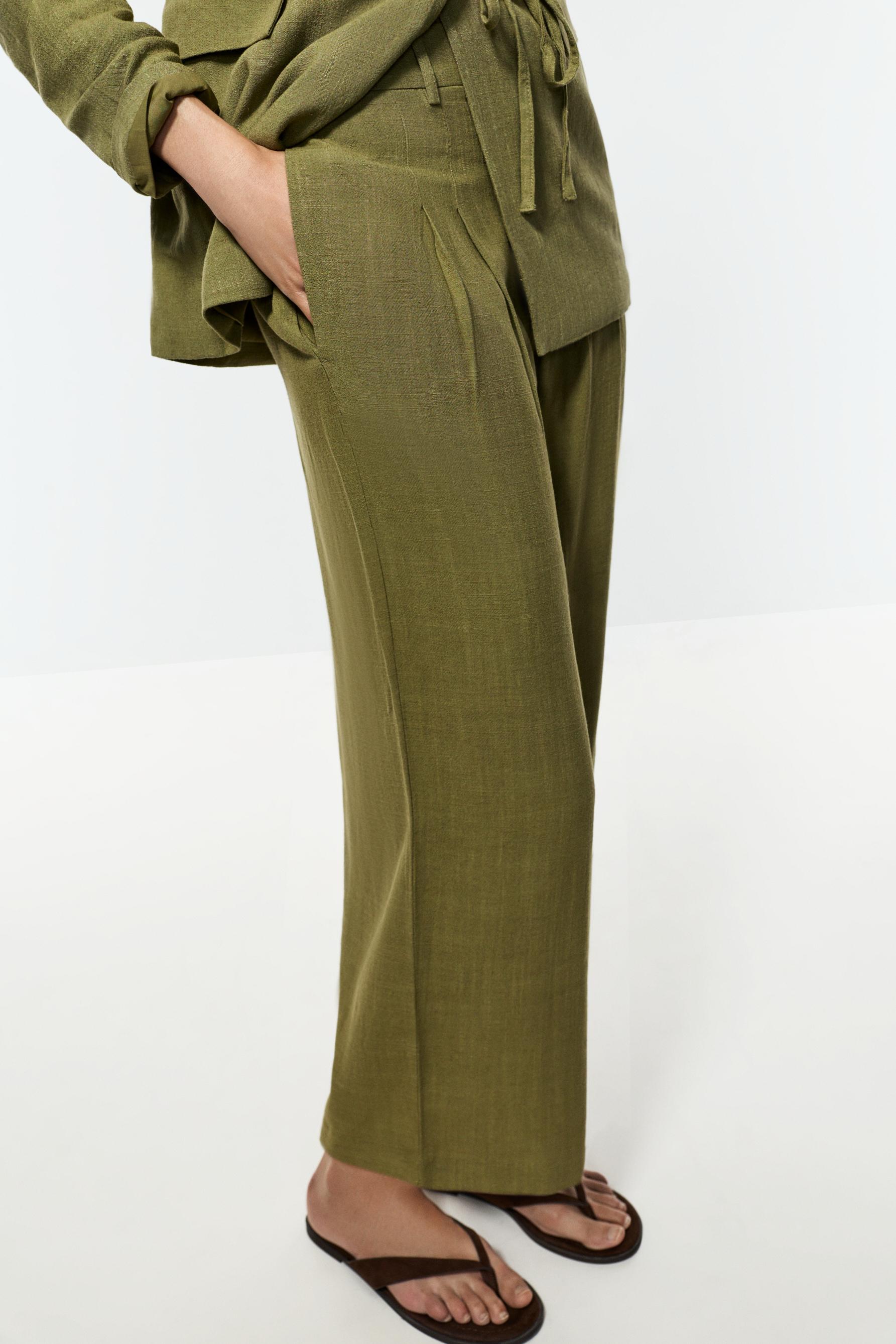 Rustic trousers — MEDIUM KHAKI
