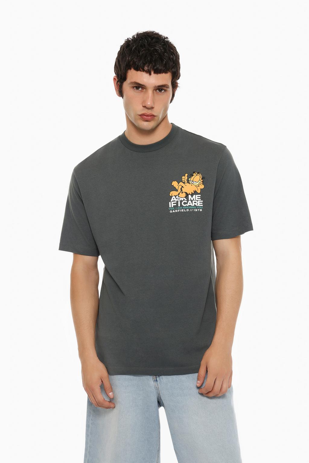 Garfield ©Nickelodeon print T-shirt