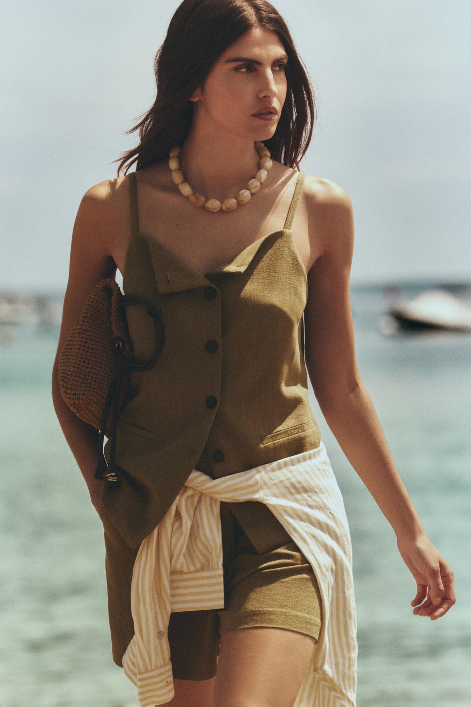 Rustic top — MEDIUM KHAKI