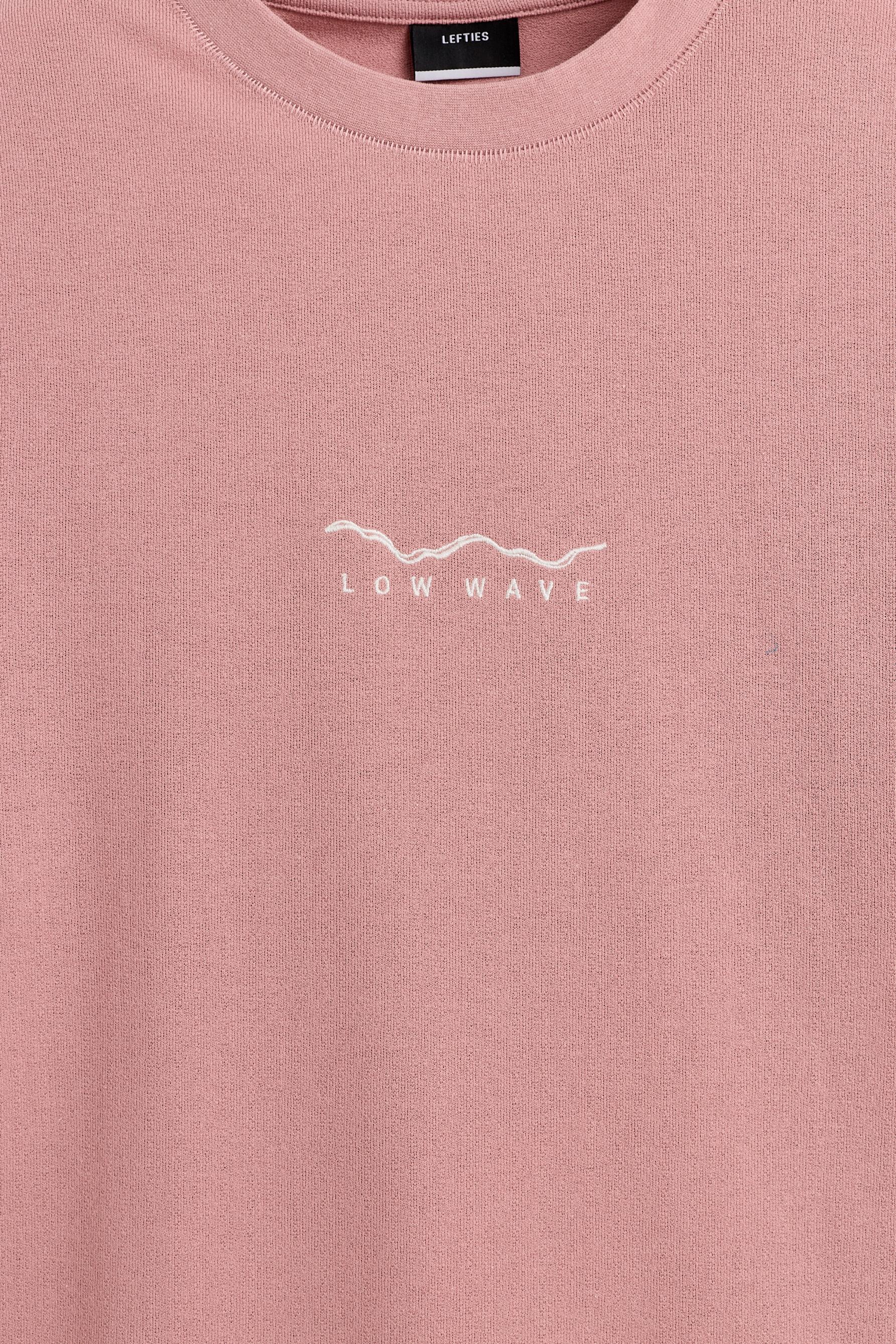 Embroidered T-shirt — PINK