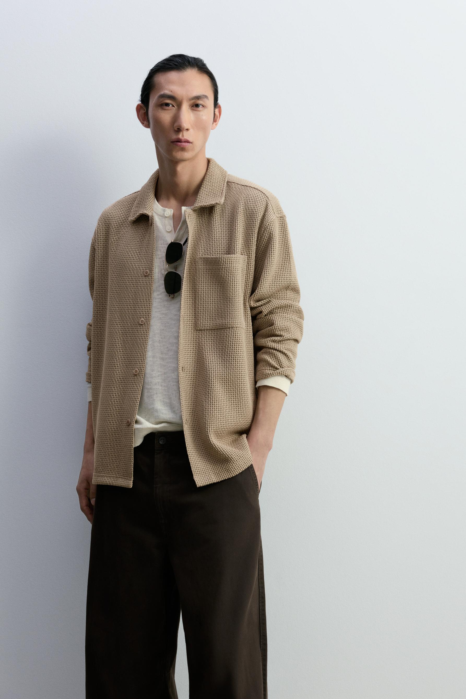 Camisa textura heavy