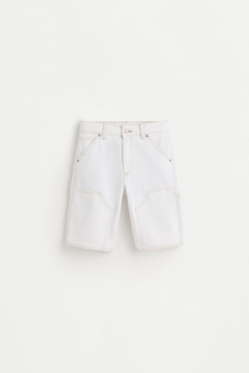 Carpenter denim Bermuda shorts – Lefties – صورة المنتج