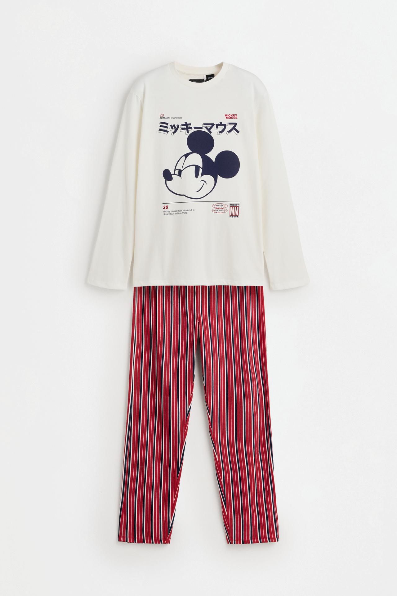 Mickey Mouse ©Disney long pyjamas — OFF WHITE