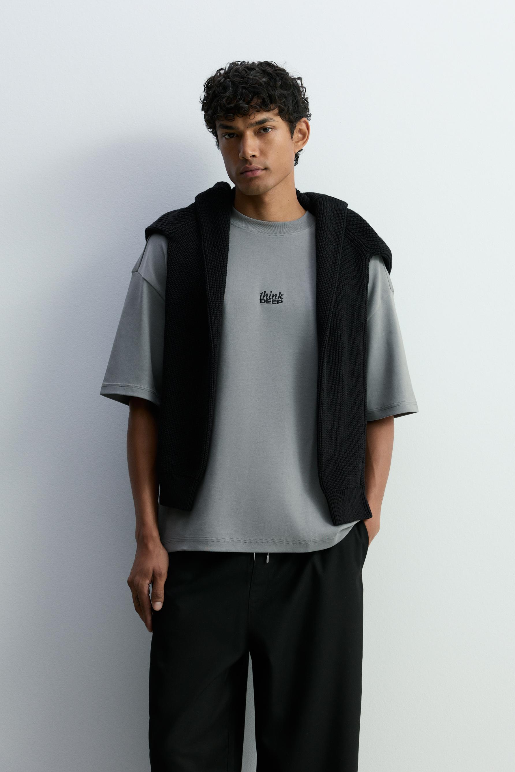 Camiseta interlock bordado