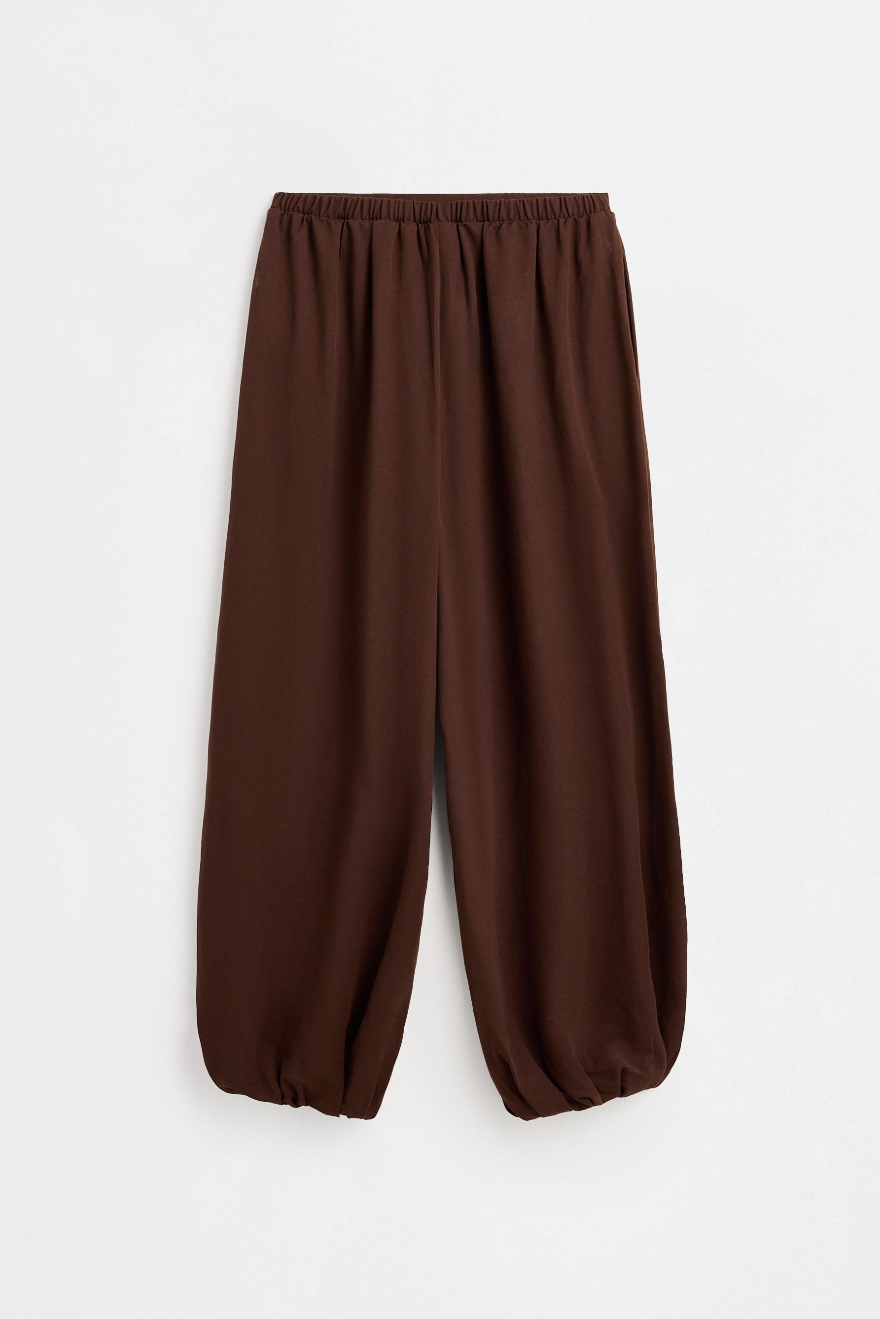 Sarouel trousers — CHOCOLATE