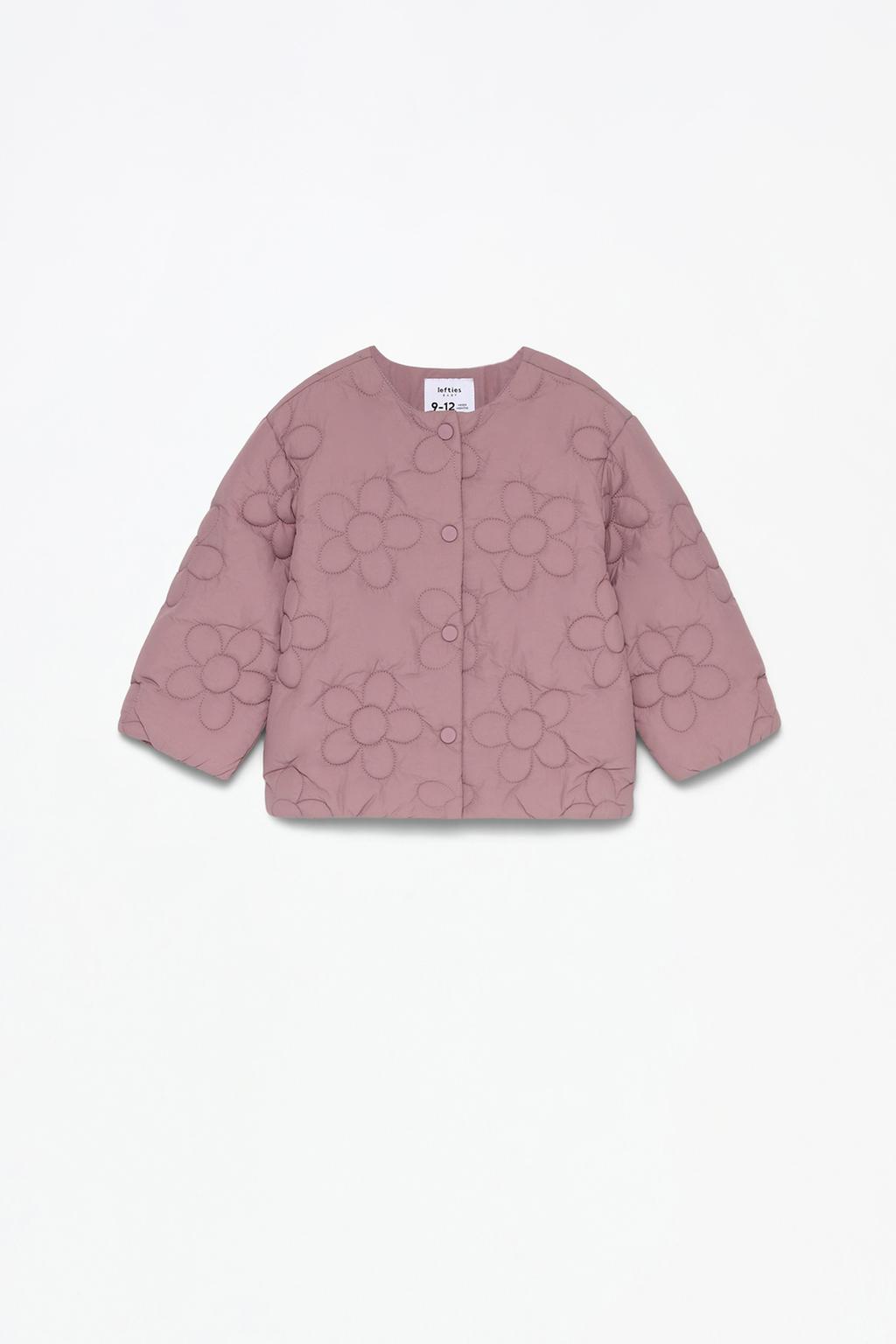 Floral quilted jacket