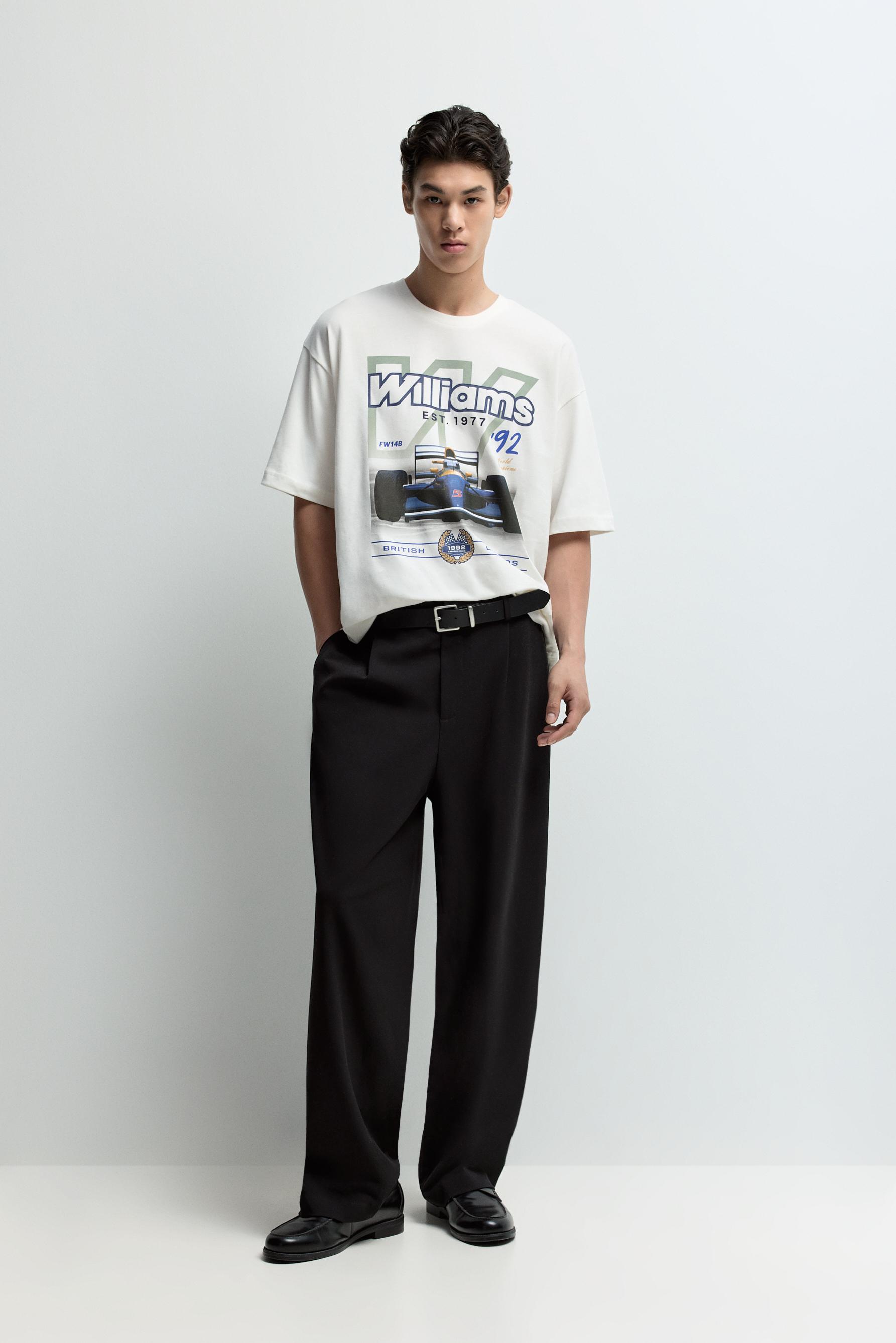 ©2026 Williams print T-shirt — OFF WHITE