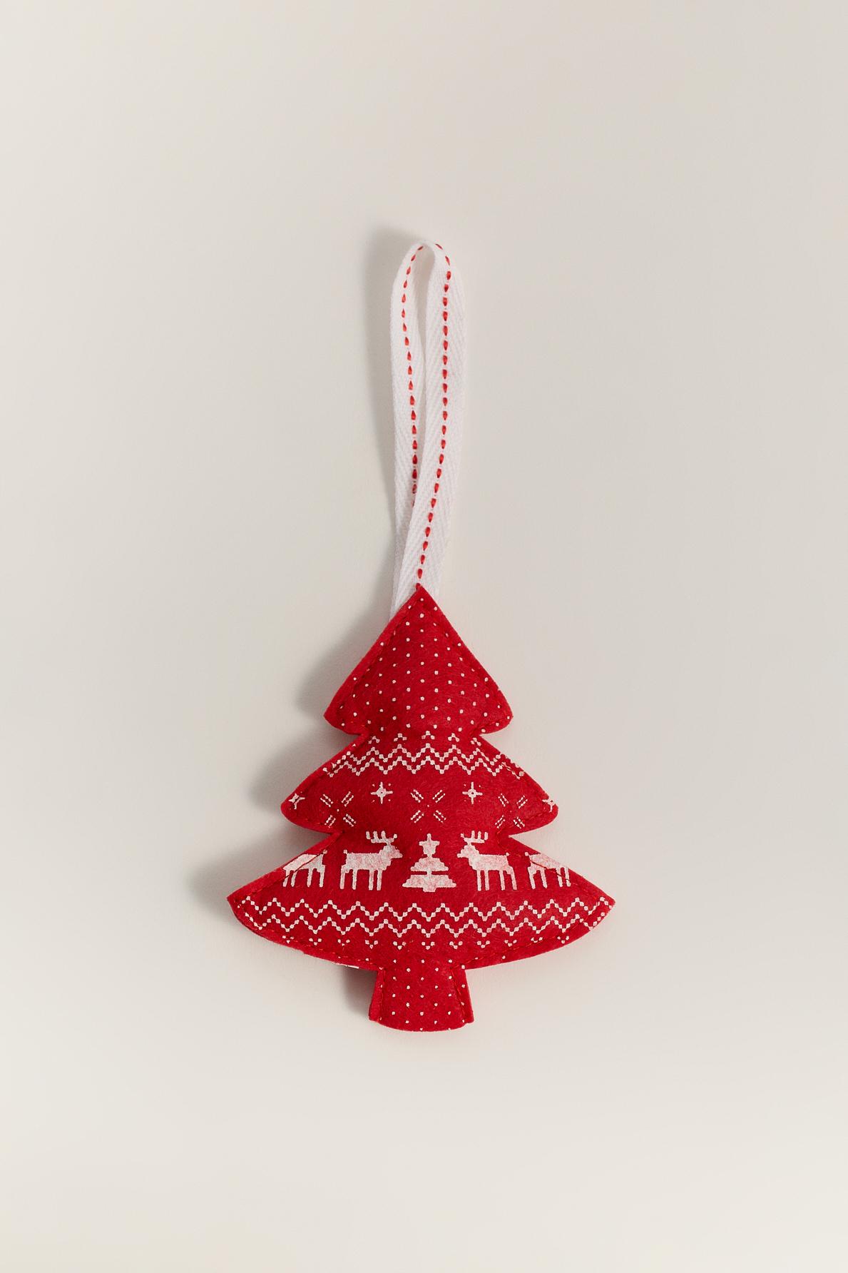 Adorno árbol abeto 11,5 cm