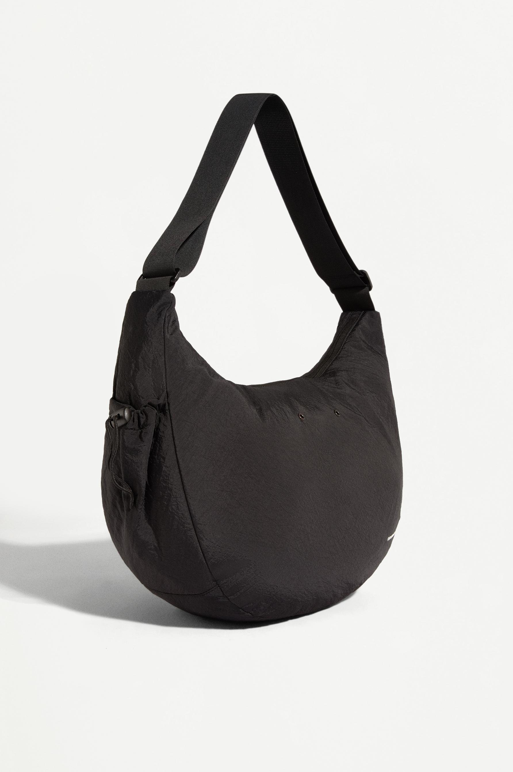 Soundness nylon crossbody bag — BLACK