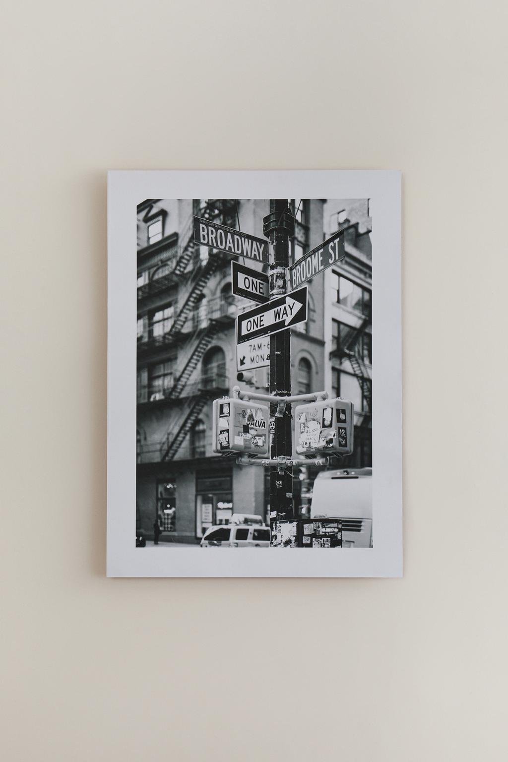 Pòster Street Sings de POSTERY (50 x 70 cm)