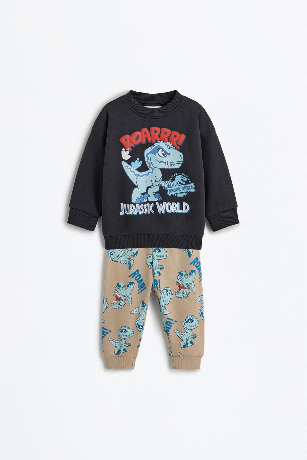 Completo felpa Jurassic World ©Universal e pantaloni
