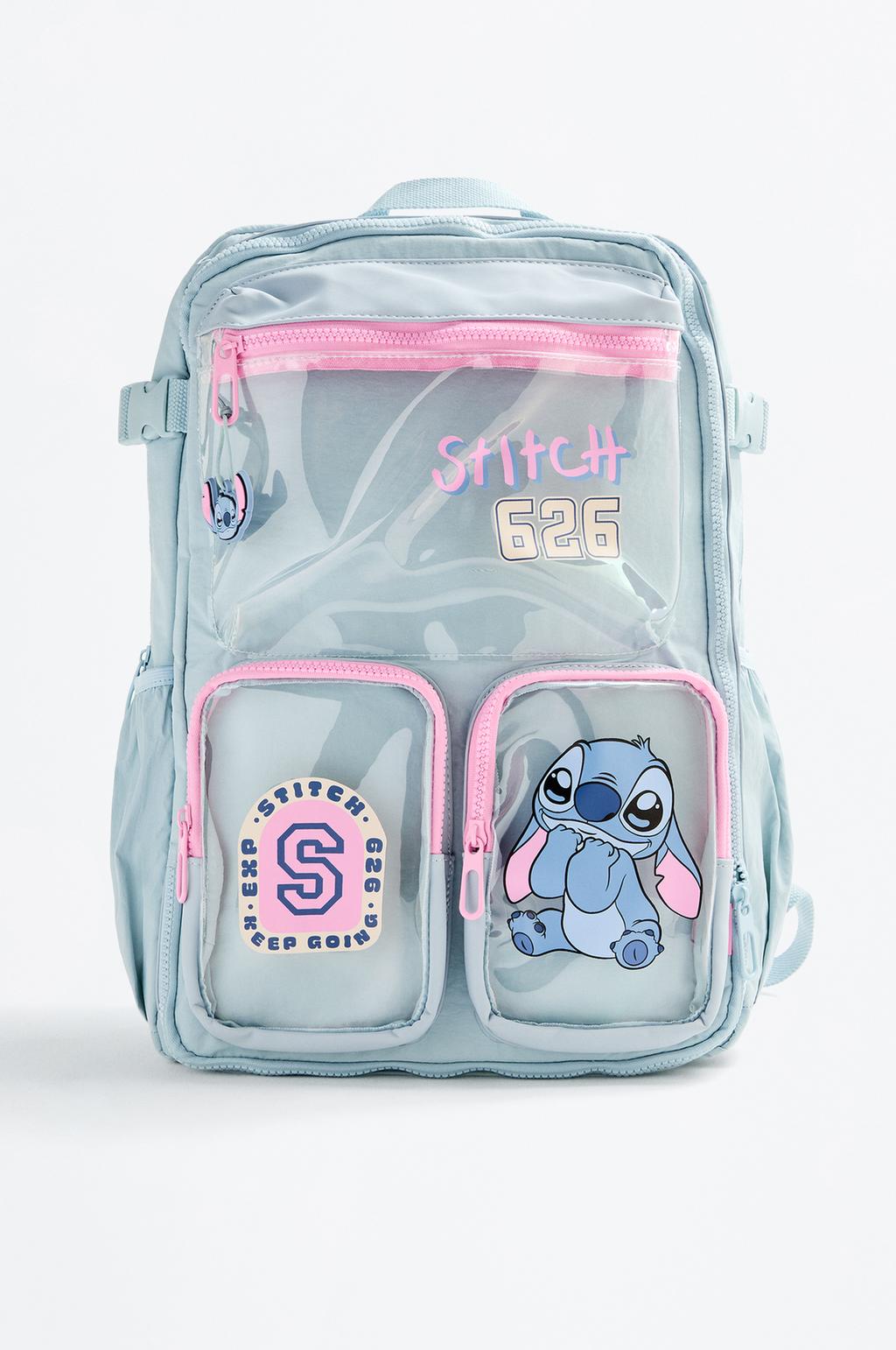 Mochila escolar multi bolsillos Lilo & Stitch ©Disney