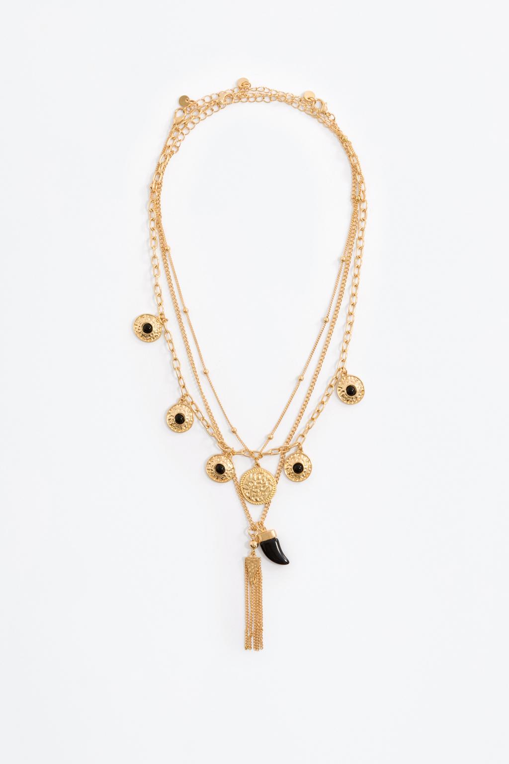 Pack 3 collares abalorios