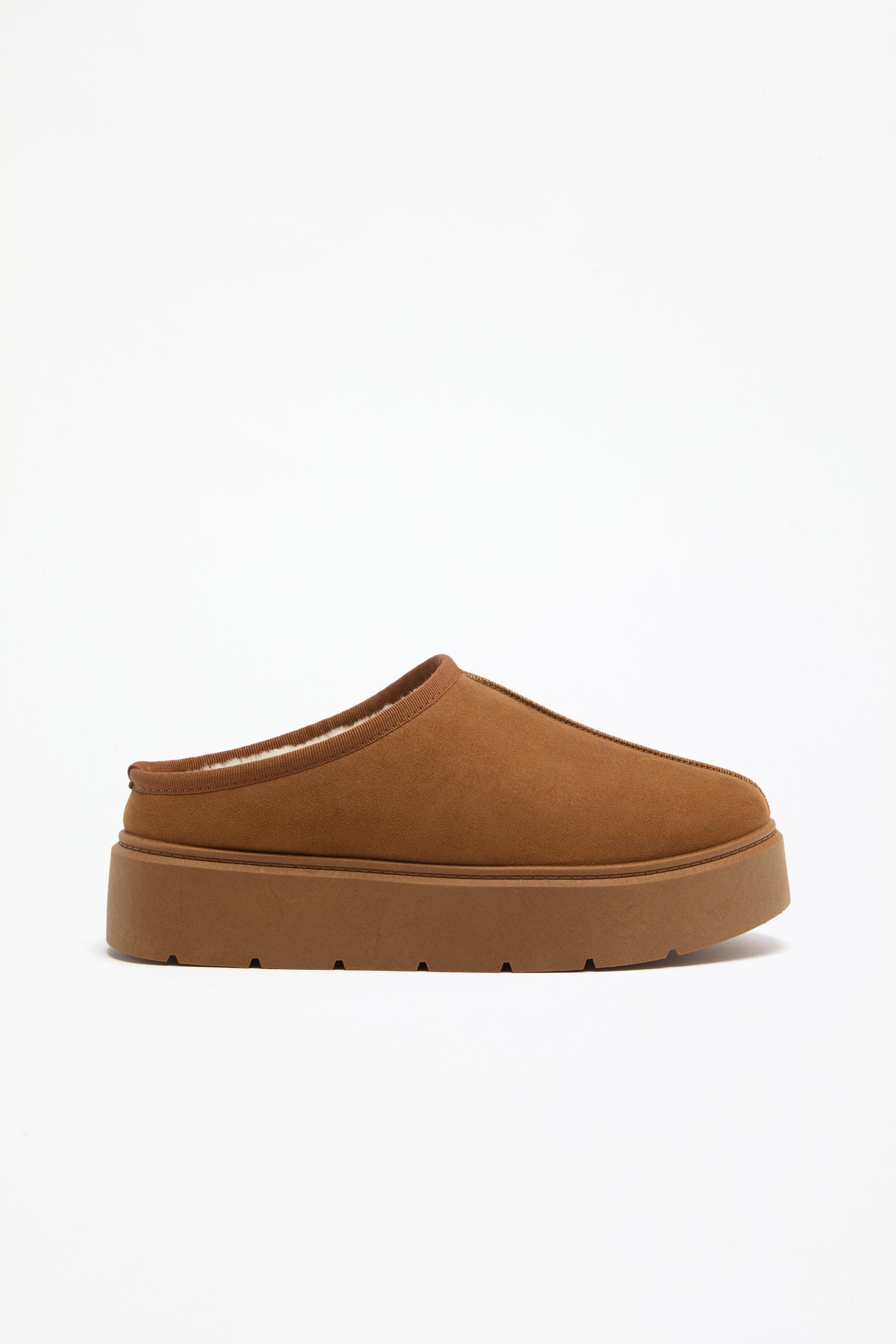 Platform clogs — LEATHER