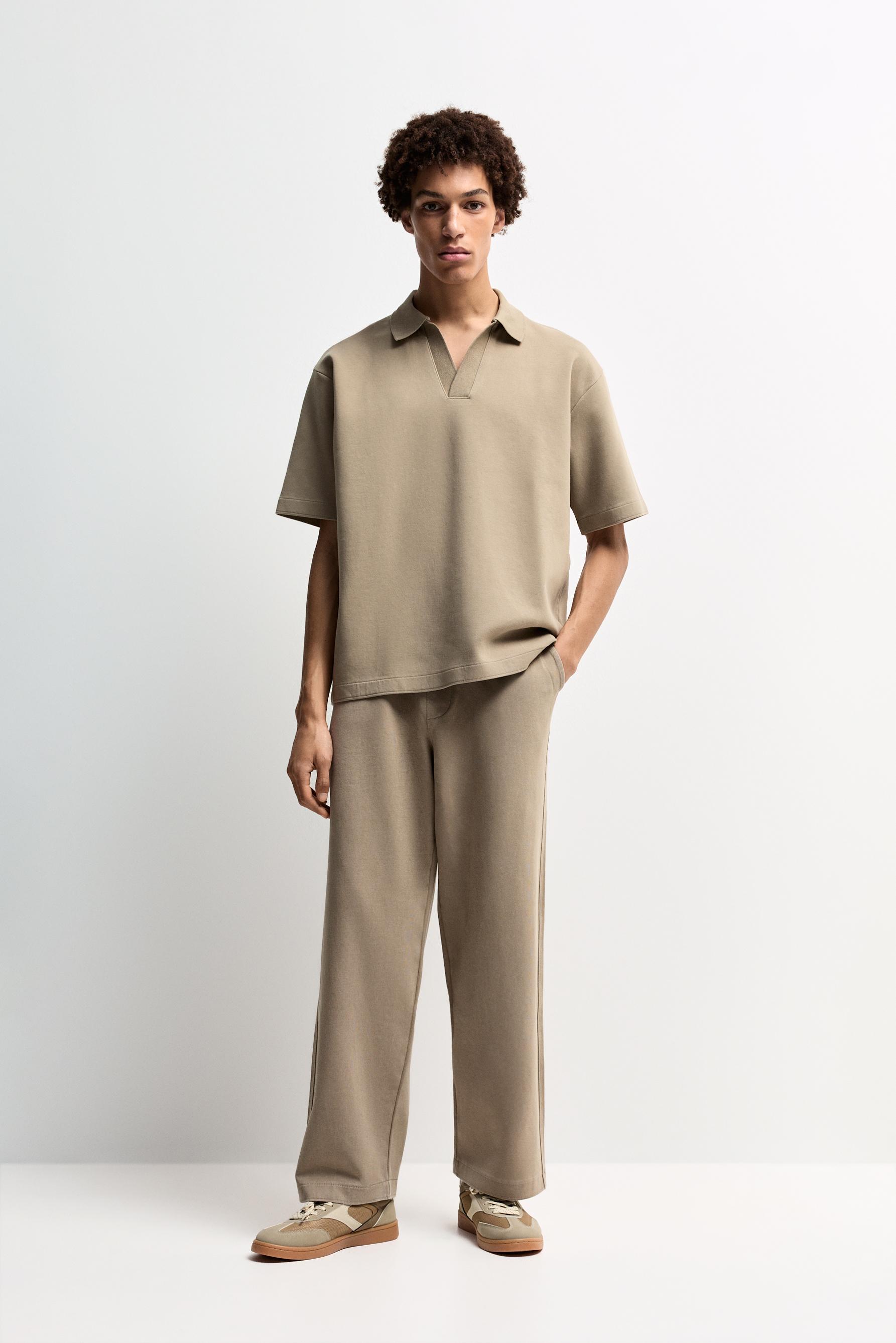 Pantalón baggy interlock