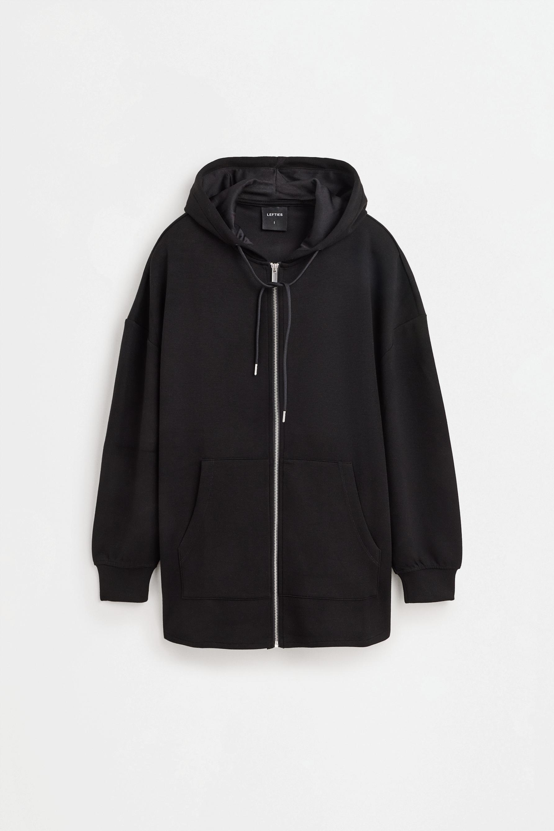 Sudadera deportiva capucha y cremallera