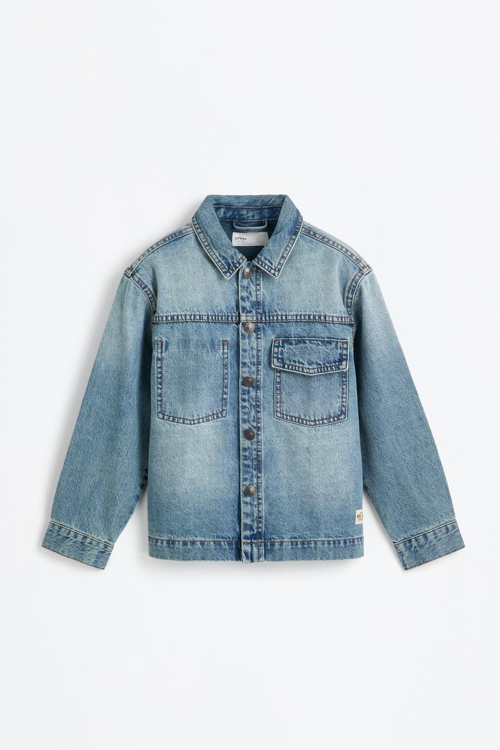 Denim overshirt