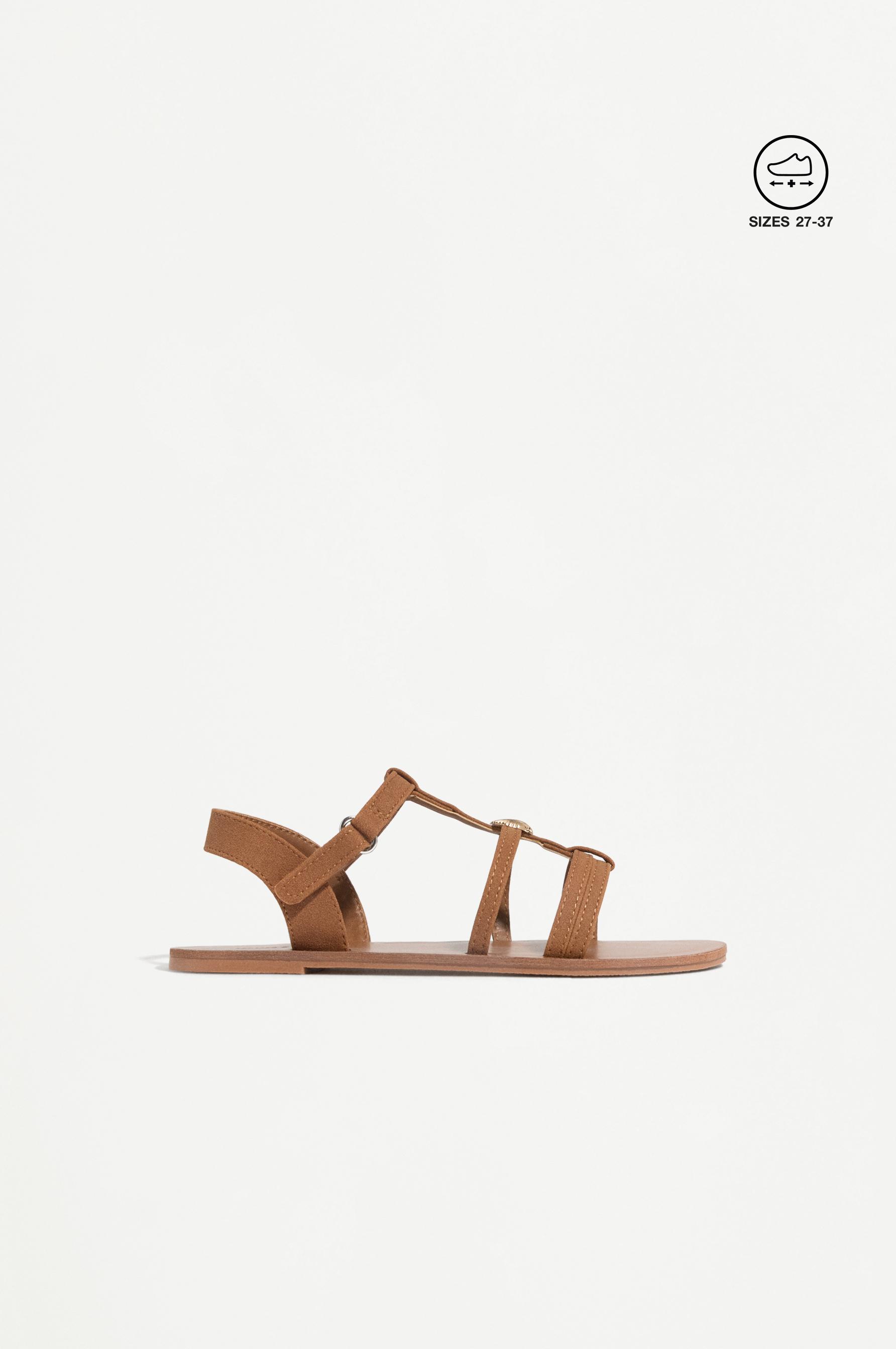 MARINE DETAIL SANDAL — LEATHER