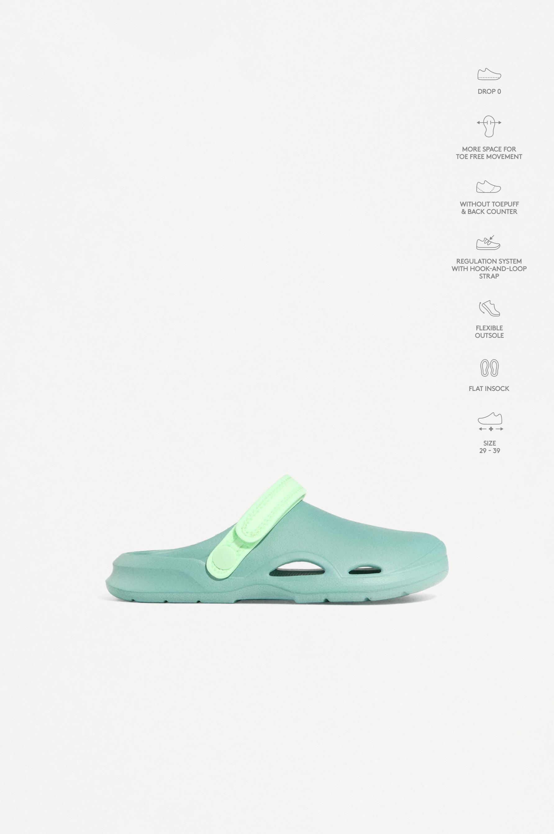 BAREFOOT POOL CLOG — GREENISH