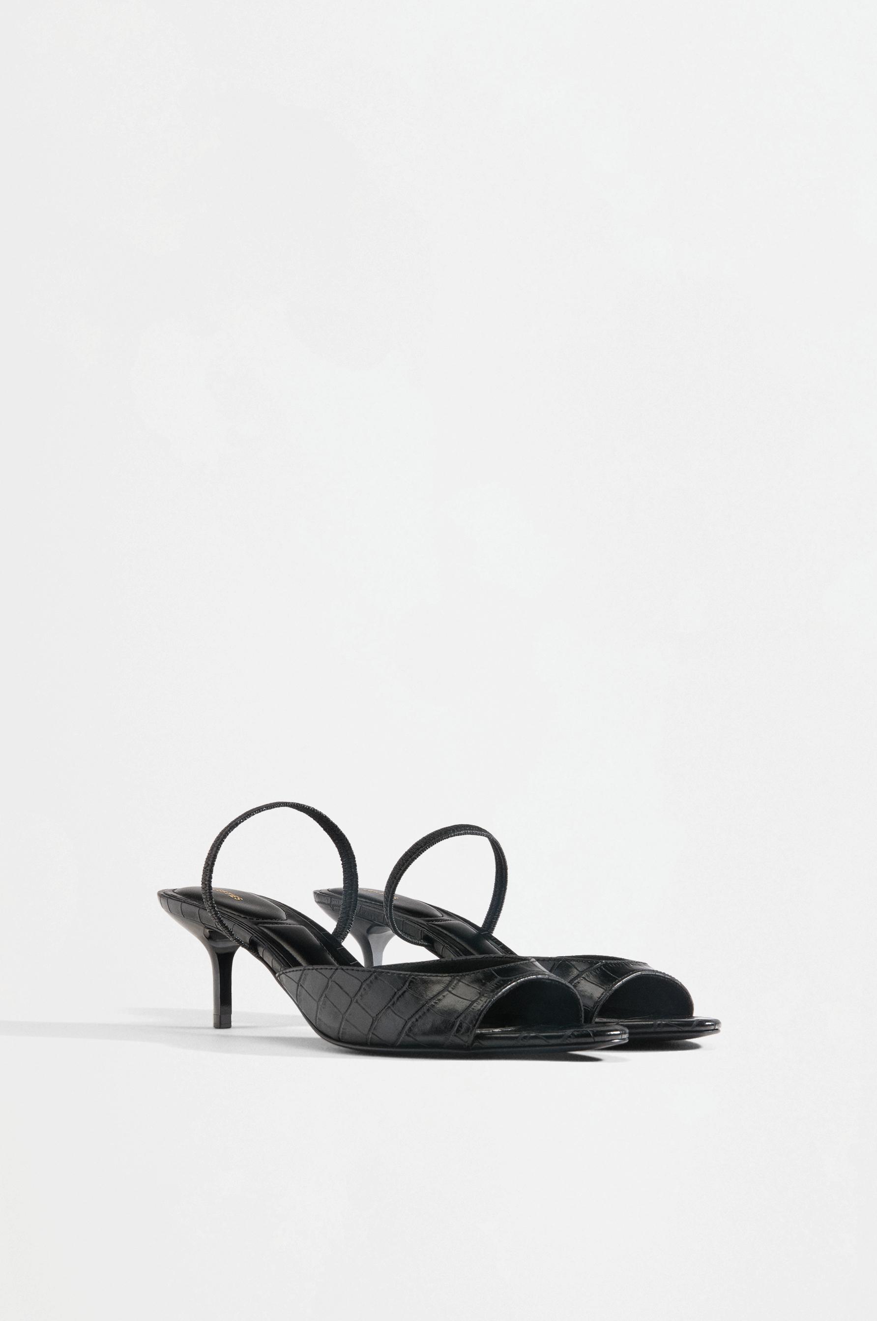 Minimalist sandals — BLACK