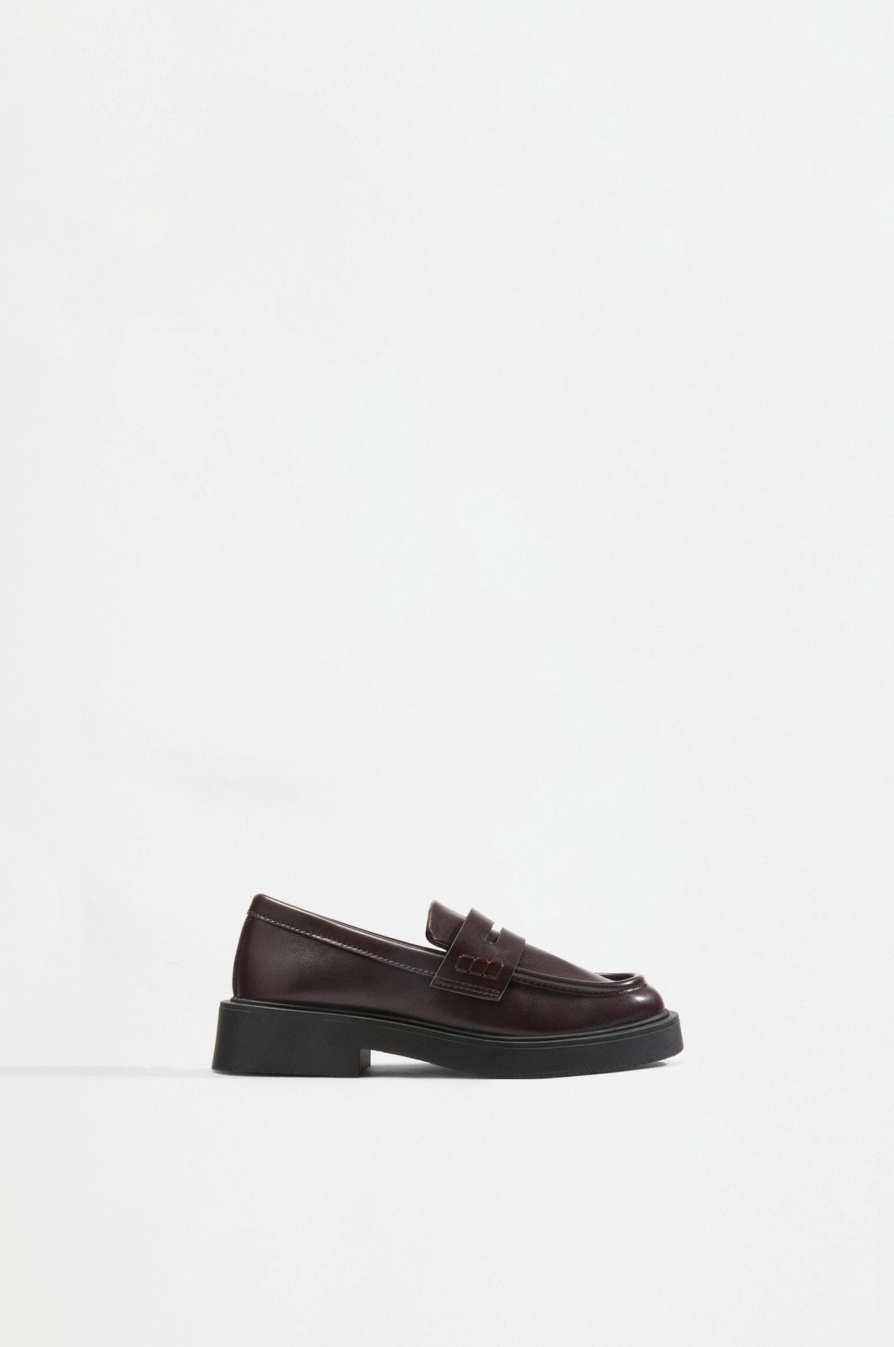 Penny Loafers — BURGUNDY