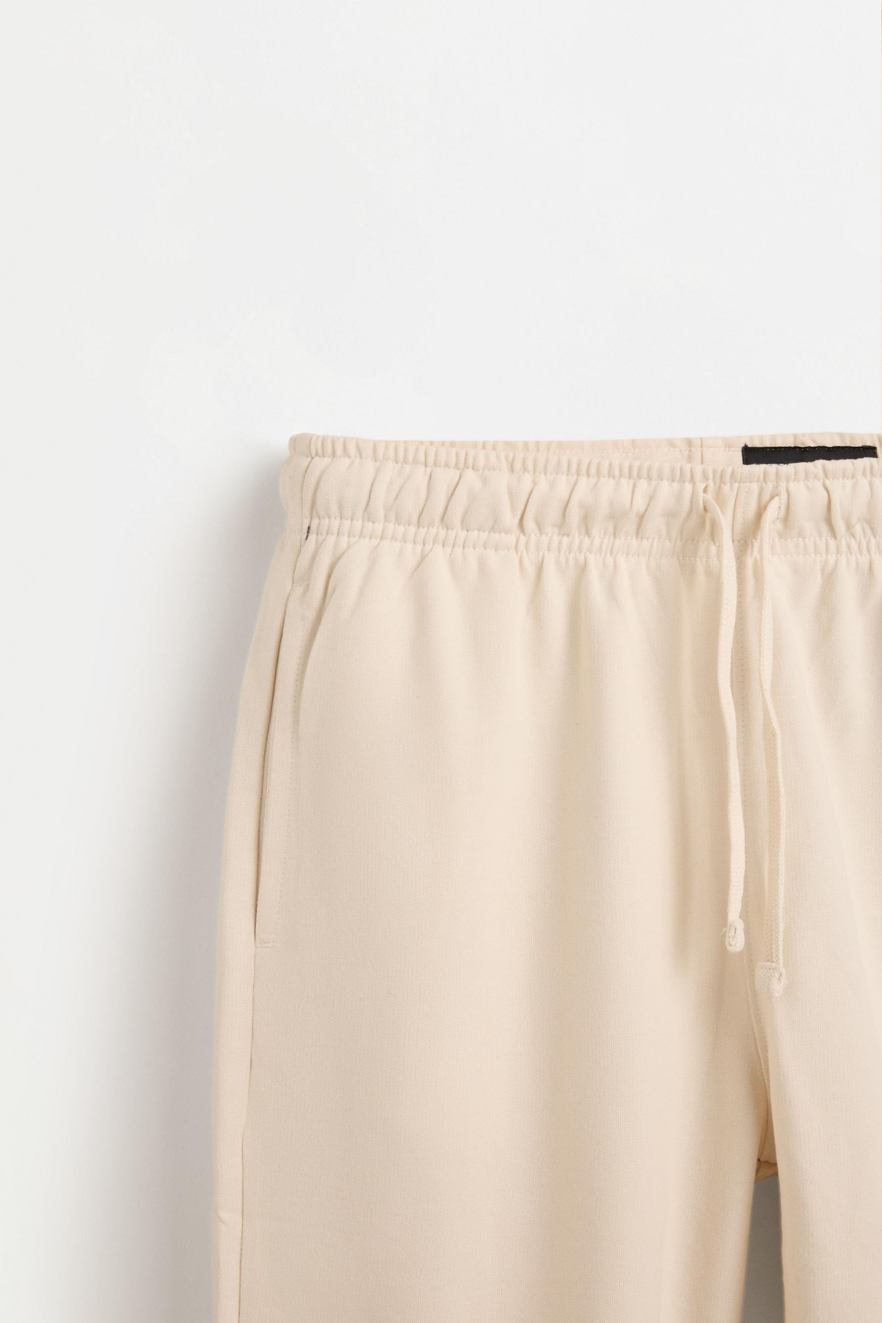 Basic tracksuit Bermuda shorts — ECRU