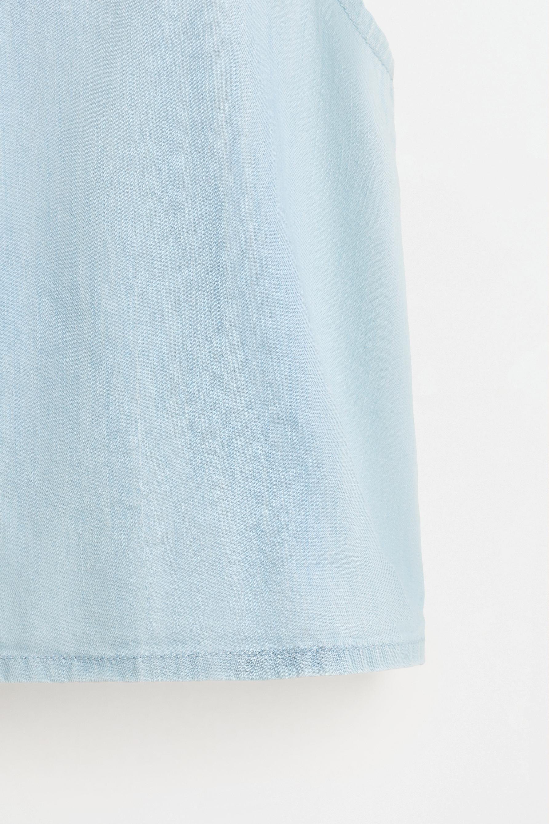 Denim top — FADED BLUE