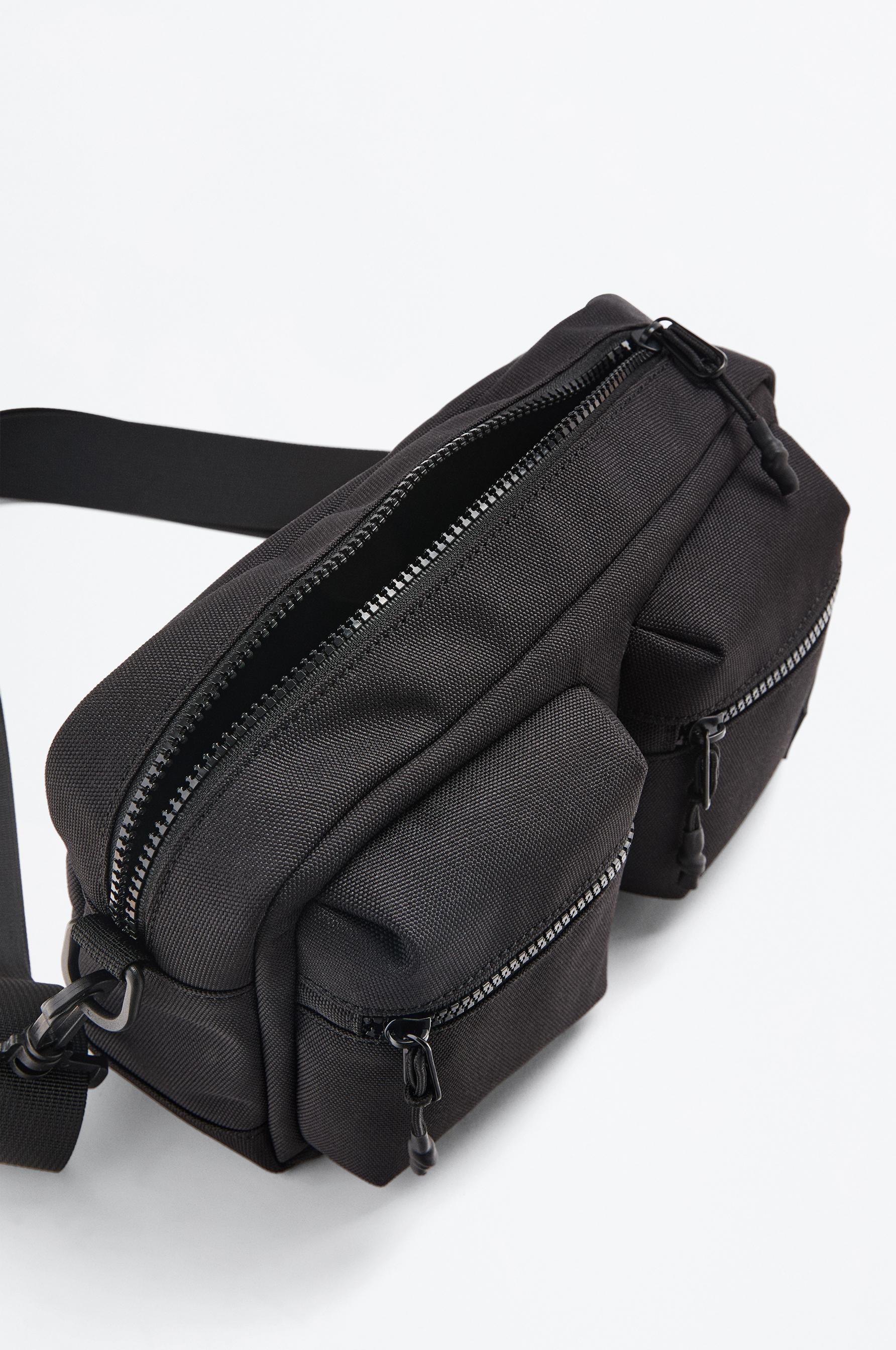 ADVC basic crossbody bag — BLACK