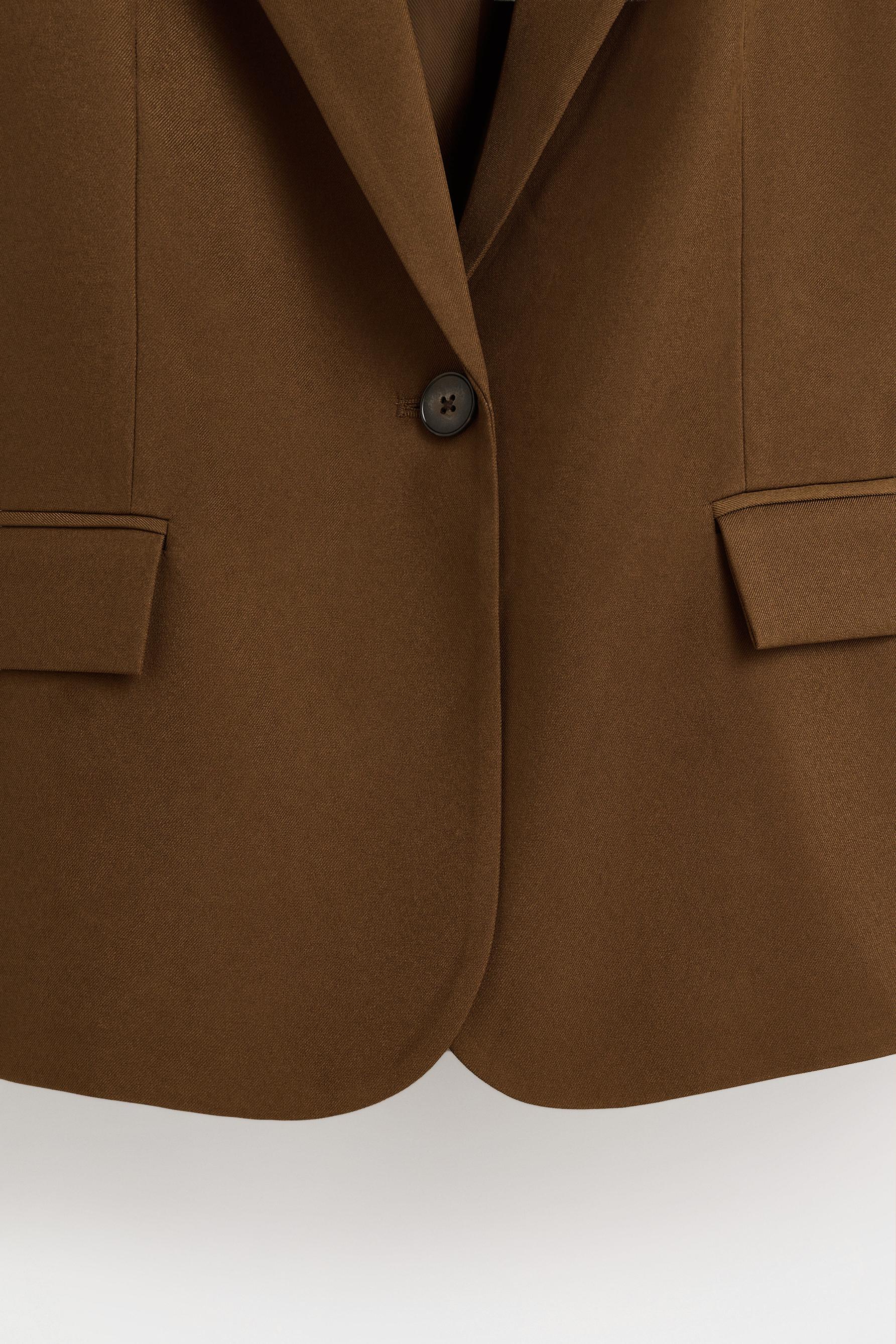 Basic blazer — TOFFEE
