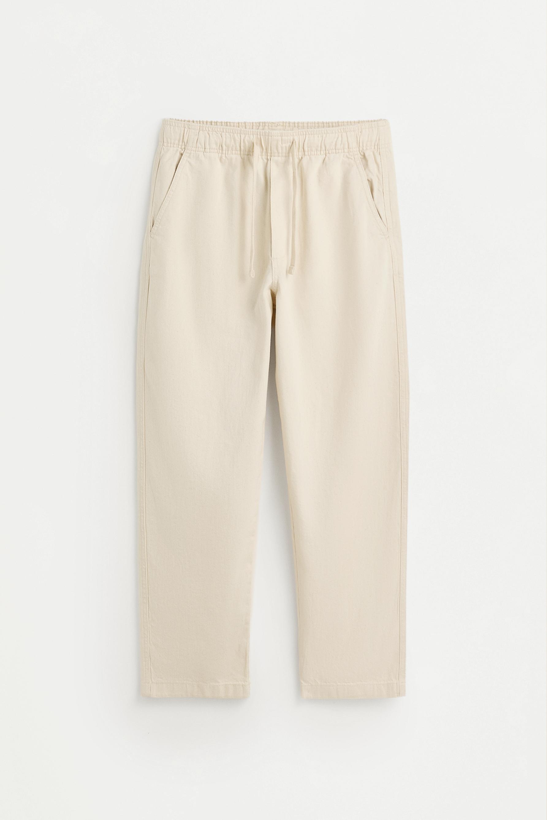 Baggy jogger jeans — ECRU