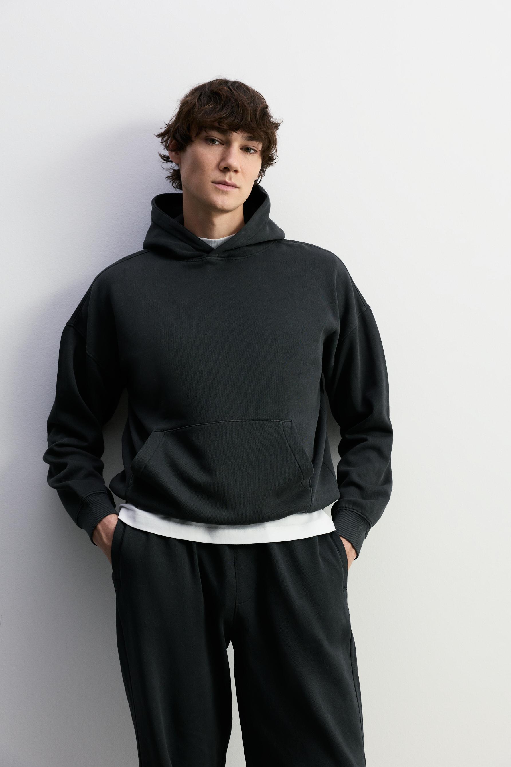 Sudadera chándal efecto lavado