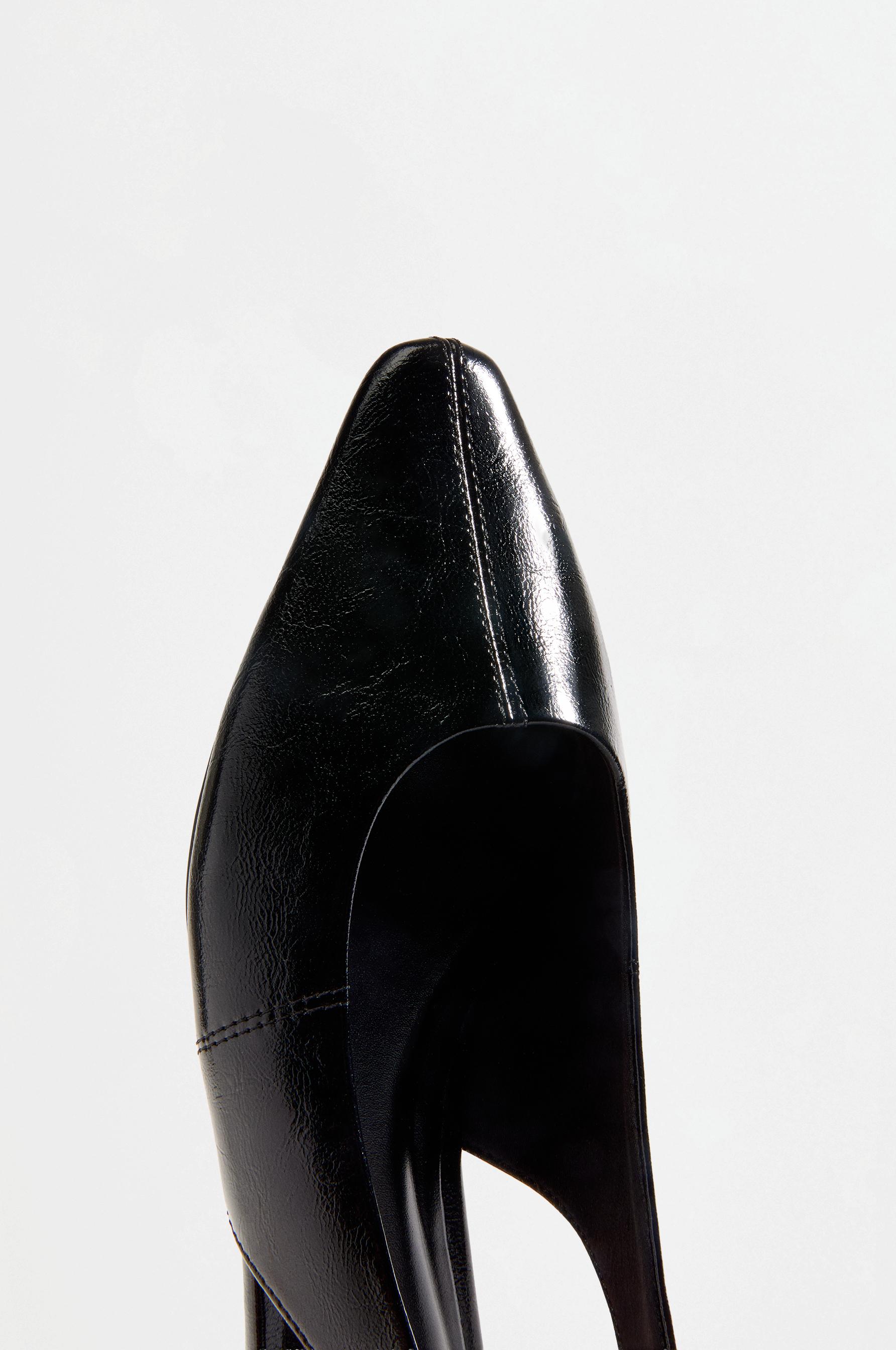 Slingback ballet flats — BLACK