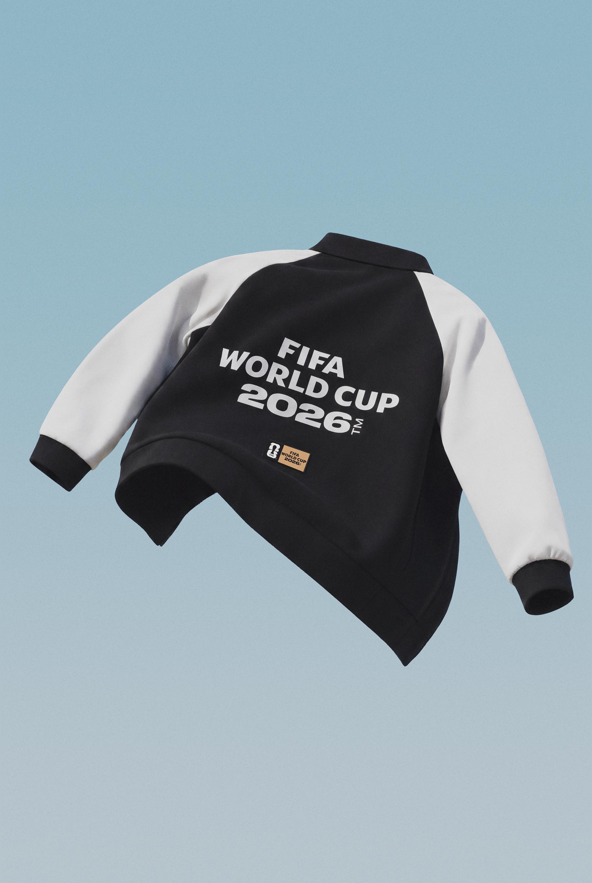 Kids | FIFA World Cup 2026 Official Licensed Product Zip-Up Sweatshirt — BLACK